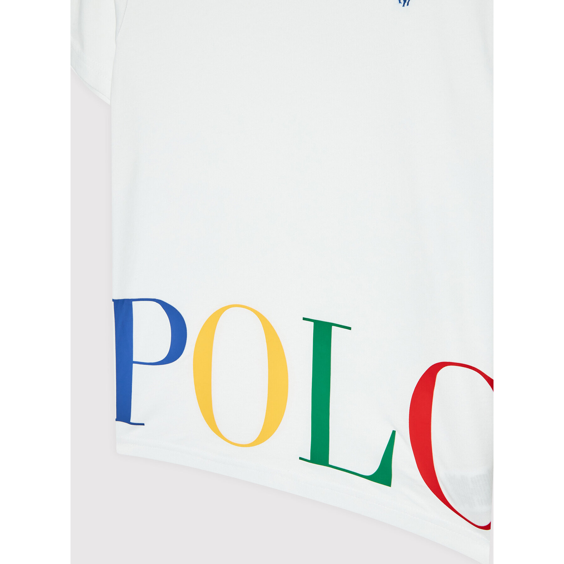 Polo Ralph Lauren T-Shirt 323865609001 Bílá Regular Fit - Pepit.cz