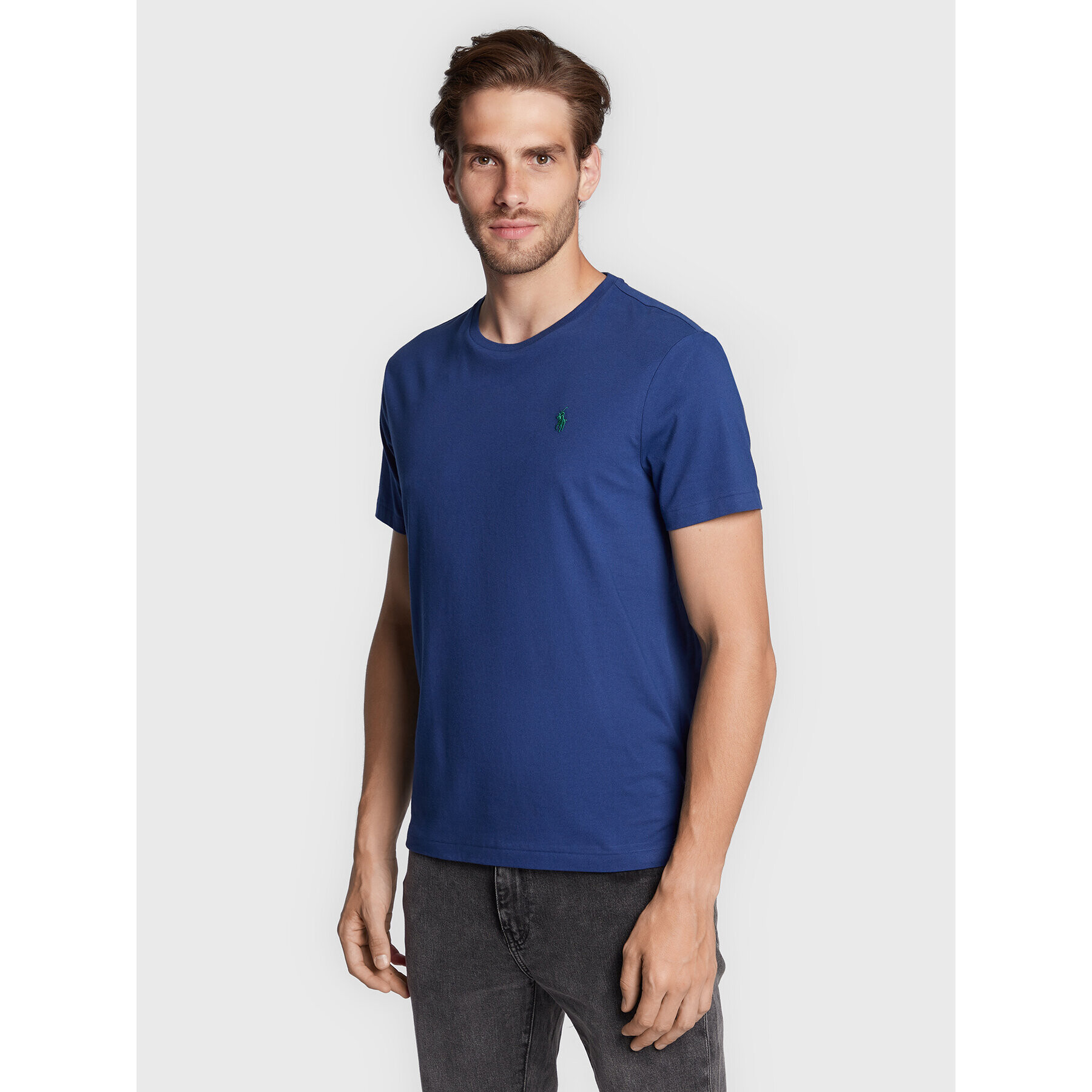 Polo Ralph Lauren T-Shirt 710671438281 Modrá Slim Fit - Pepit.cz