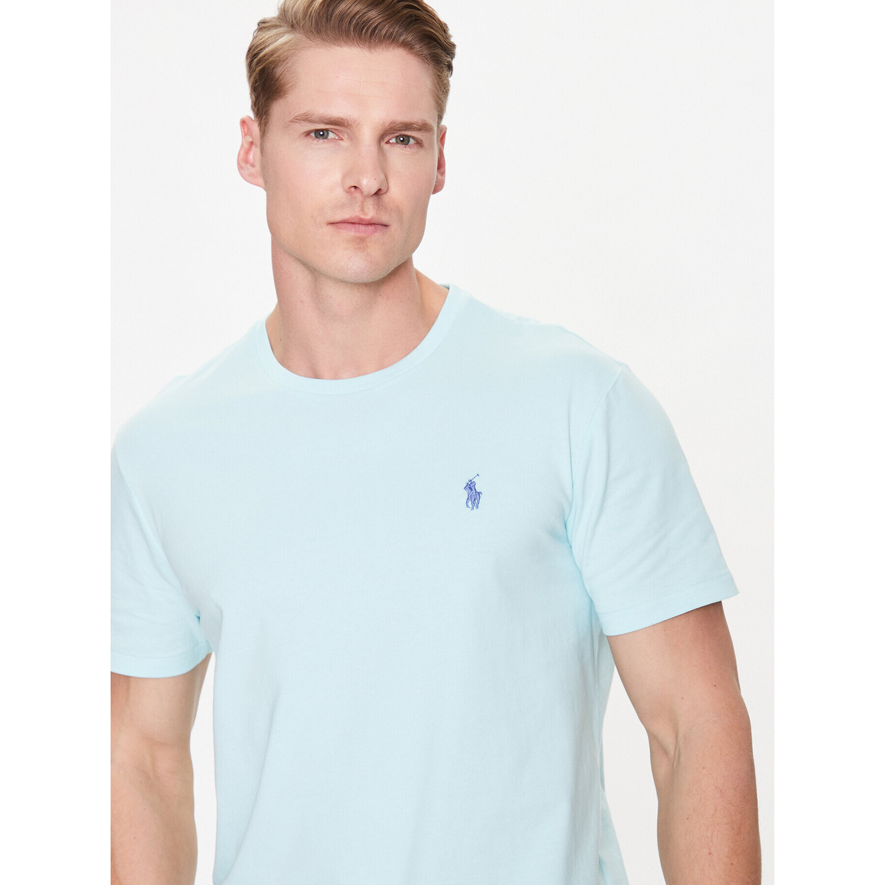 Polo Ralph Lauren T-Shirt 710671438289 Modrá Slim Fit - Pepit.cz