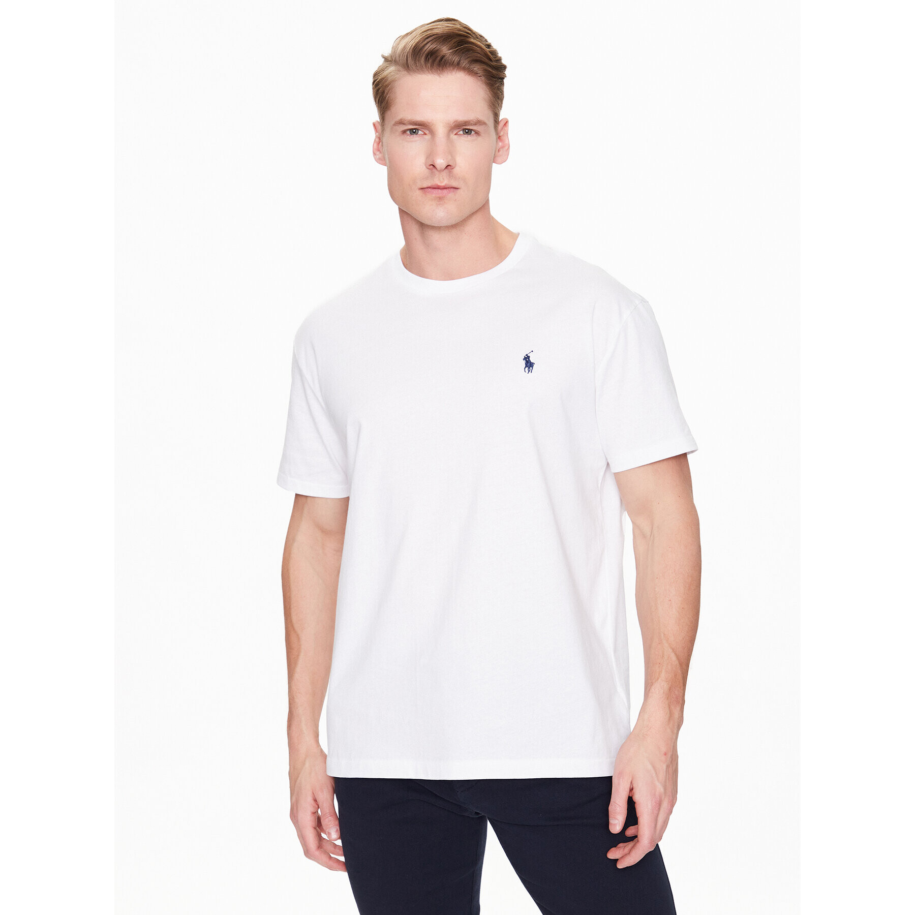 Polo Ralph Lauren T-Shirt 710707087003 Bílá Classic Fit - Pepit.cz