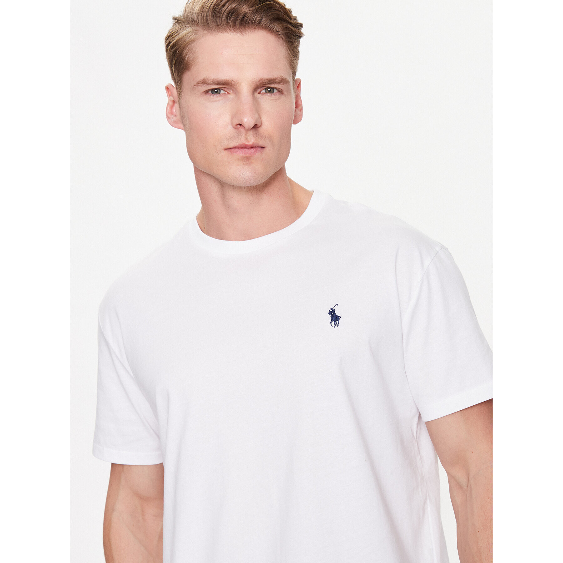 Polo Ralph Lauren T-Shirt 710707087003 Bílá Classic Fit - Pepit.cz