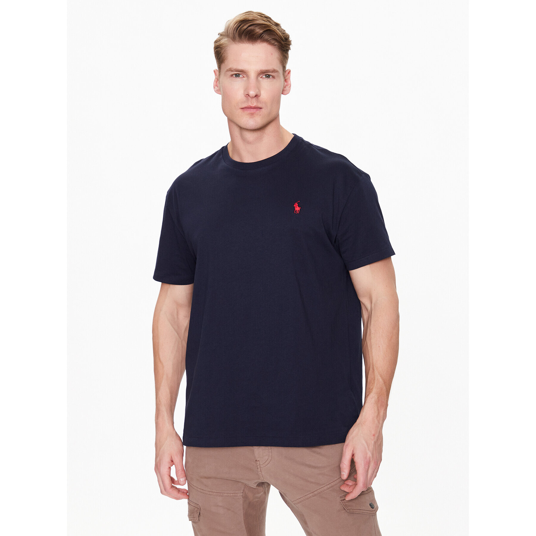 Polo Ralph Lauren T-Shirt 710707087004 Tmavomodrá Classic Fit - Pepit.cz