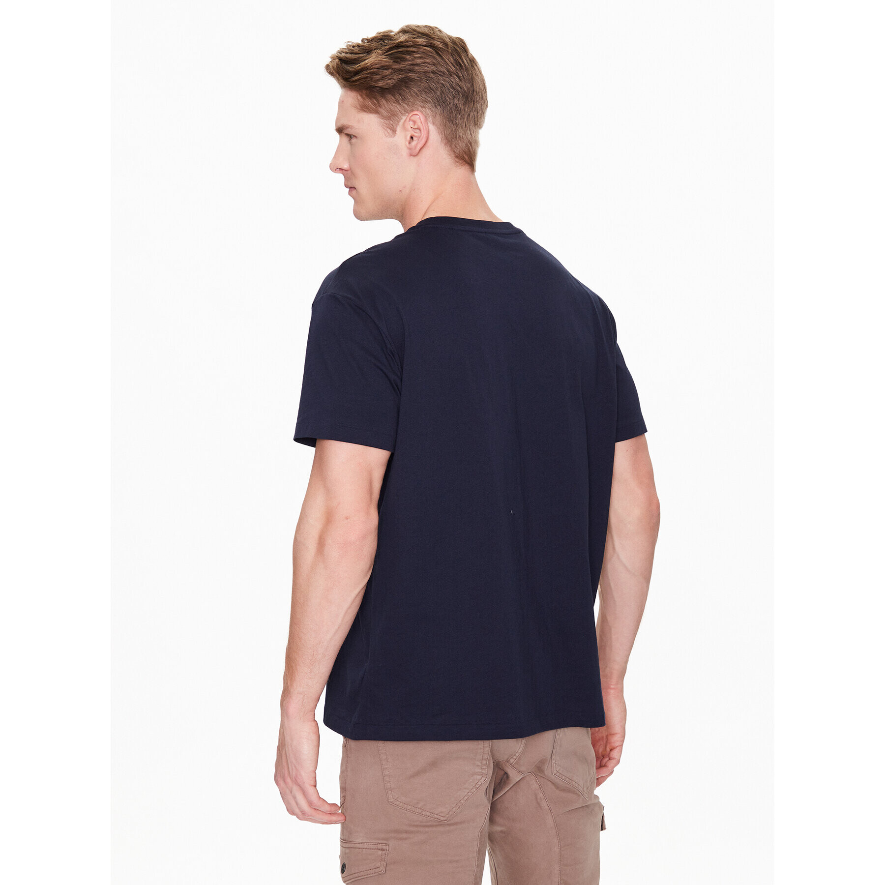 Polo Ralph Lauren T-Shirt 710707087004 Tmavomodrá Classic Fit - Pepit.cz