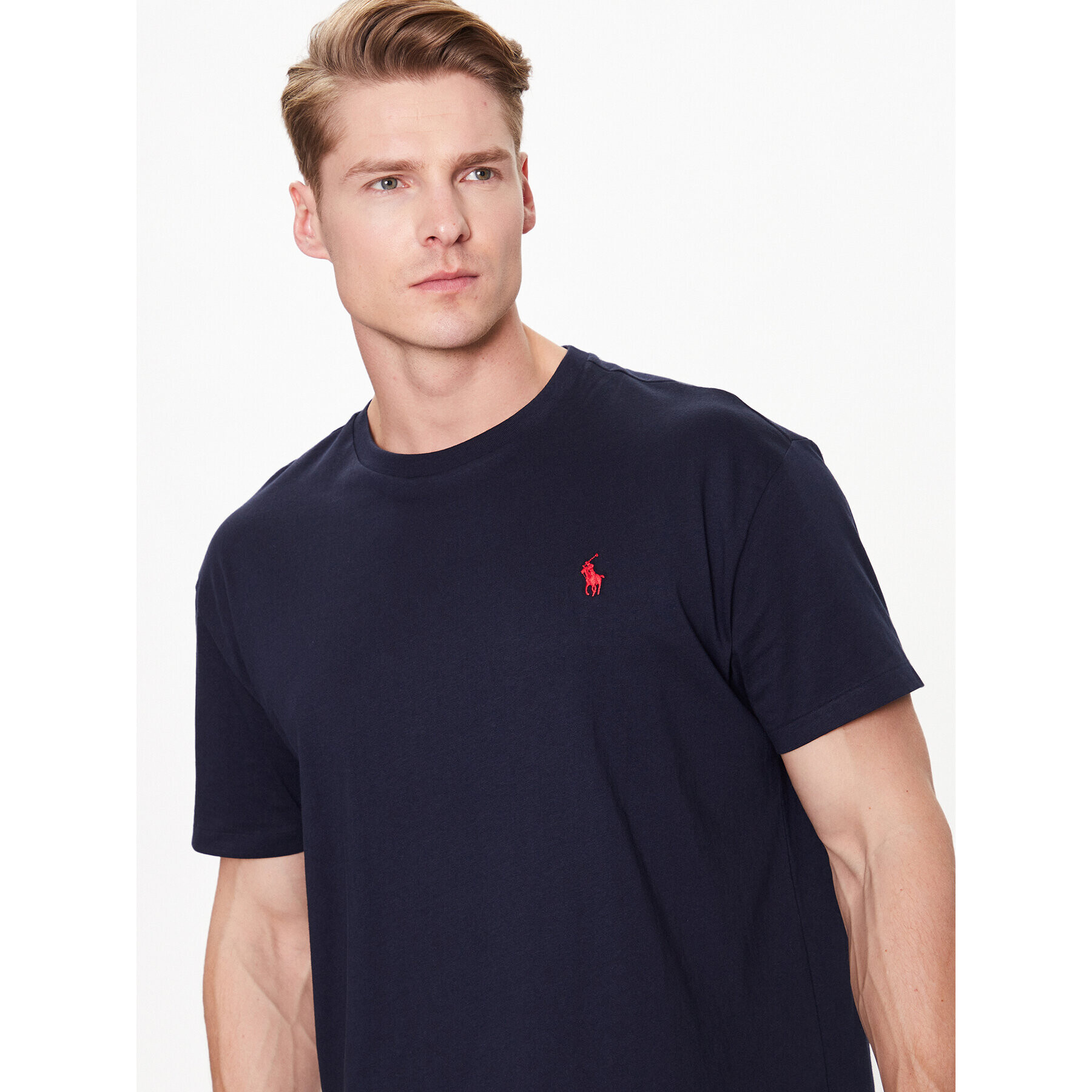 Polo Ralph Lauren T-Shirt 710707087004 Tmavomodrá Classic Fit - Pepit.cz