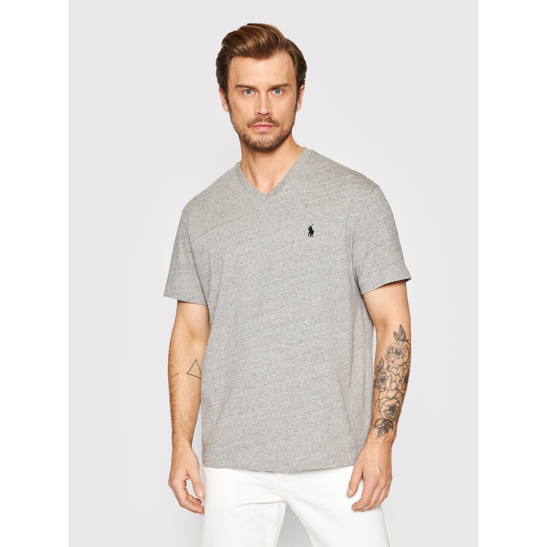 Polo Ralph Lauren T-Shirt 710708261 Šedá Classic Fit - Pepit.cz