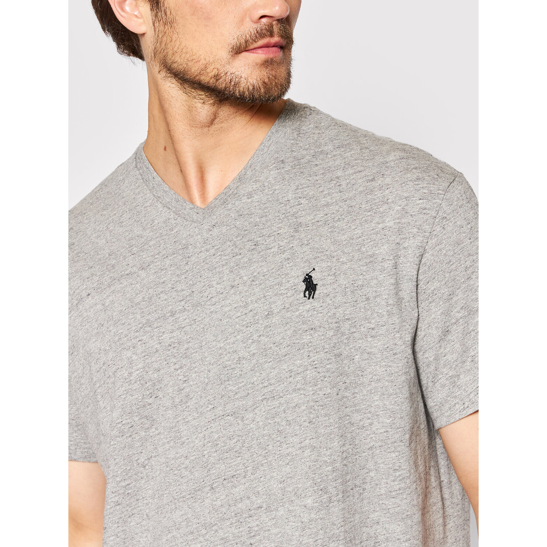 Polo Ralph Lauren T-Shirt 710708261 Šedá Classic Fit - Pepit.cz