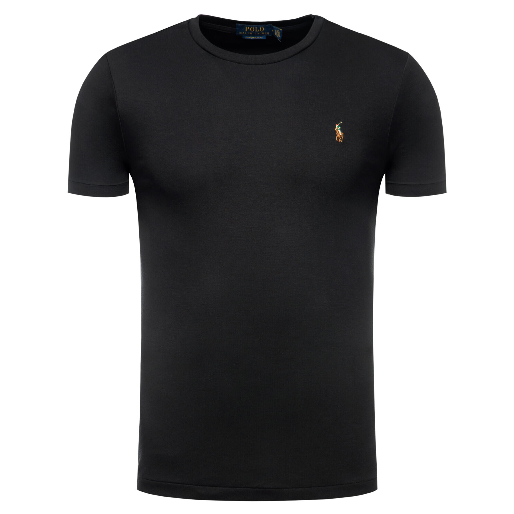 Polo Ralph Lauren T-Shirt 710740727 Černá Custom Slim Fit - Pepit.cz