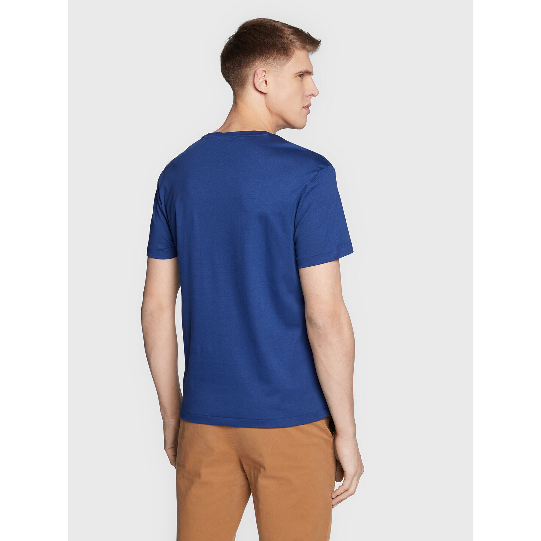 Polo Ralph Lauren T-Shirt 710740727 Modrá Custom Slim Fit - Pepit.cz