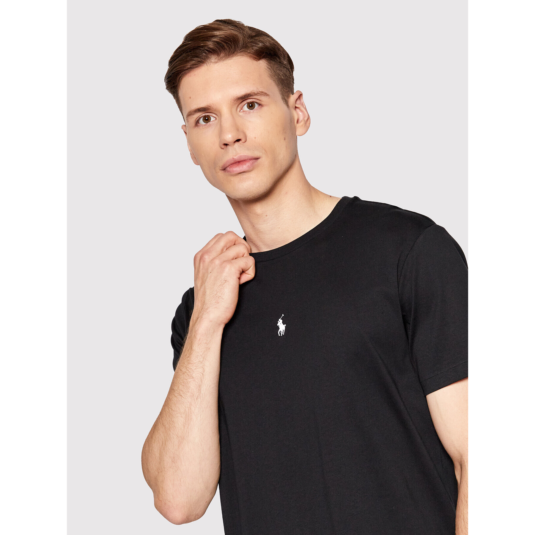 Polo Ralph Lauren T-Shirt 710839046001 Černá Slim Fit - Pepit.cz