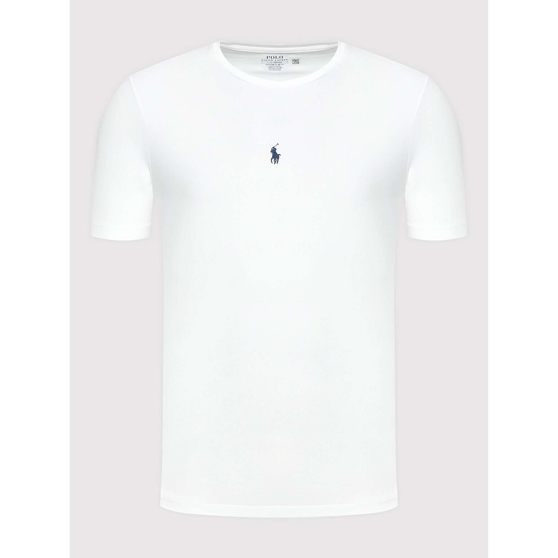 Polo Ralph Lauren T-Shirt 710839046002 Bílá Slim Fit - Pepit.cz