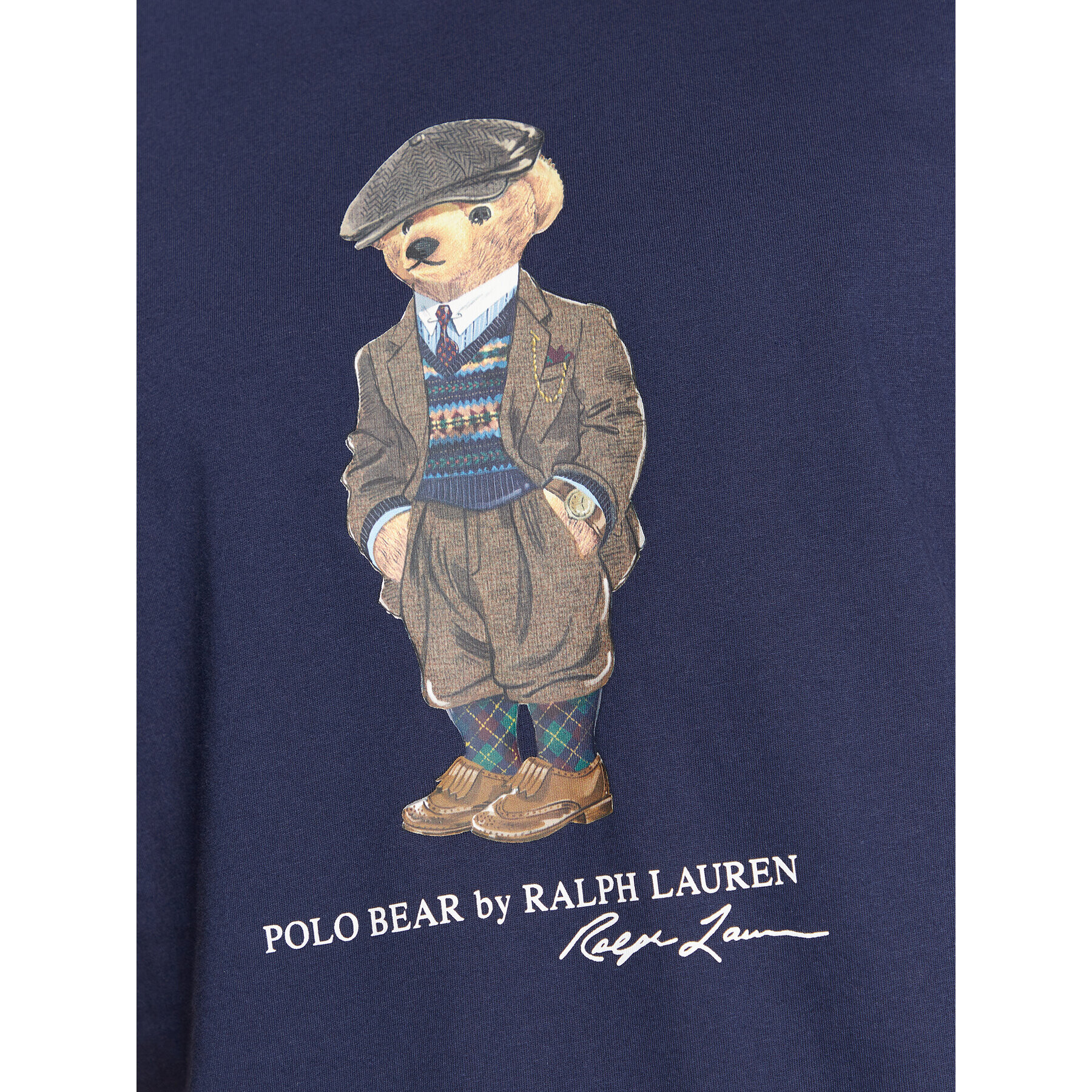 Polo Ralph Lauren T-Shirt 710853310 Tmavomodrá Slim Fit - Pepit.cz