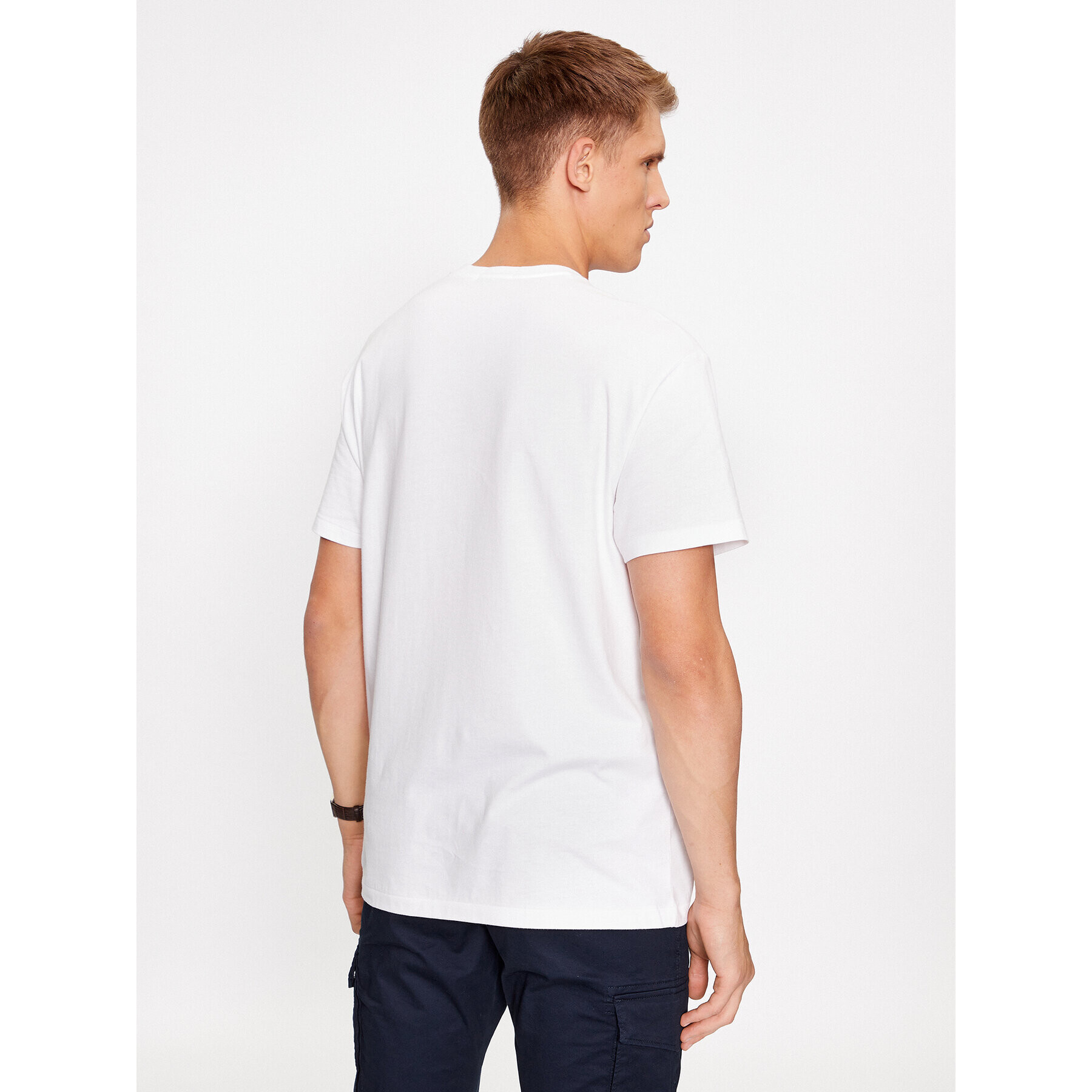 Polo Ralph Lauren T-Shirt 710854497011 Bílá Regular Fit - Pepit.cz