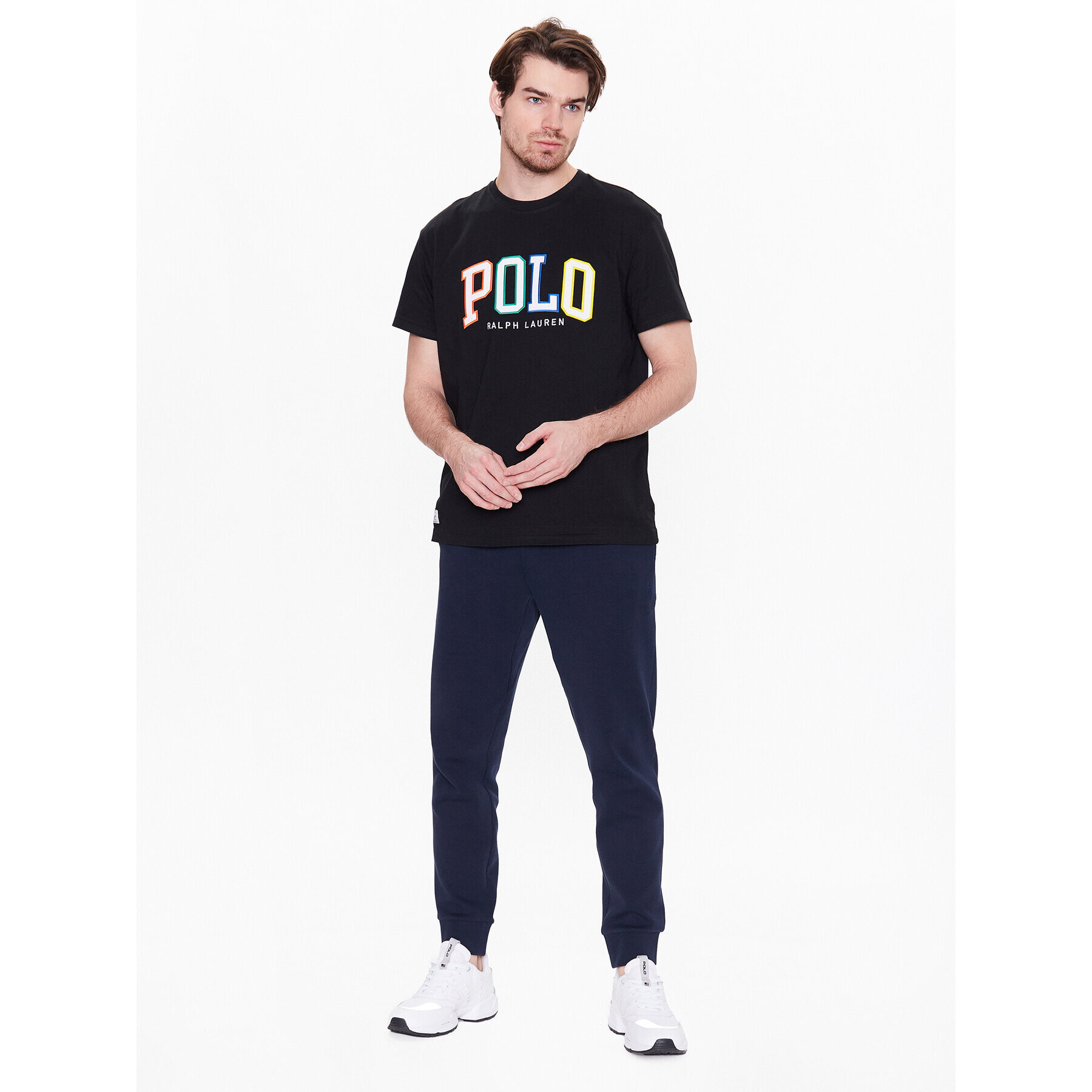 Polo Ralph Lauren T-Shirt 710890804001 Černá Custom Fit - Pepit.cz