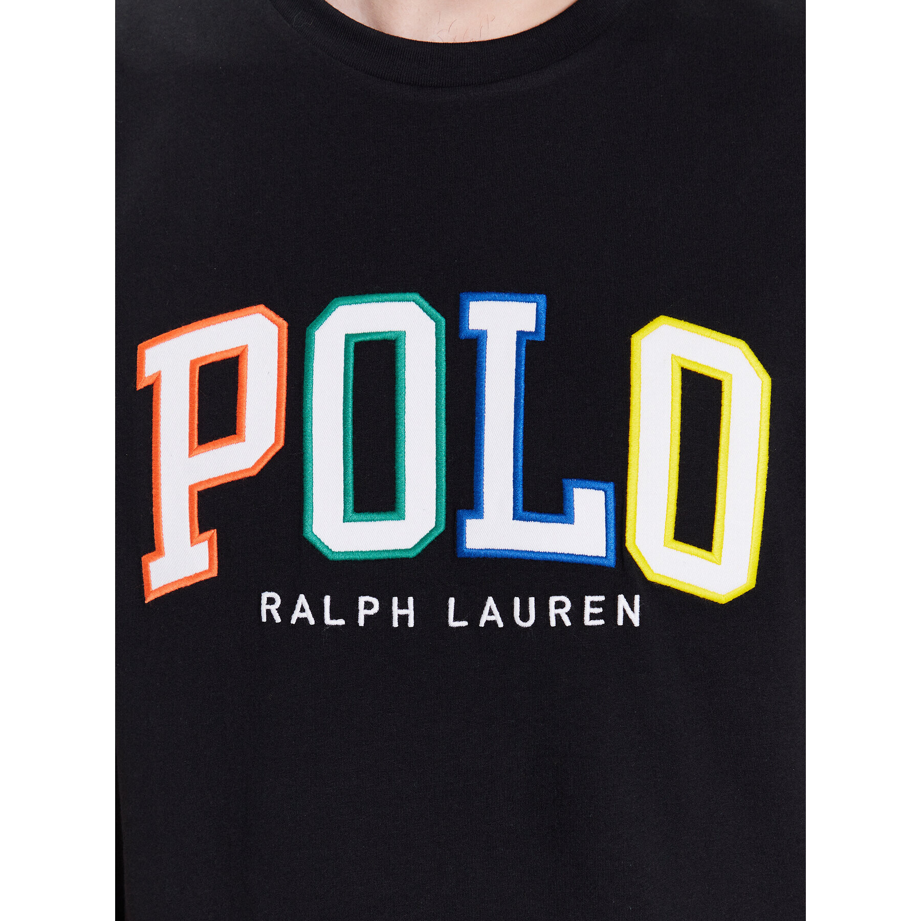 Polo Ralph Lauren T-Shirt 710890804001 Černá Custom Fit - Pepit.cz