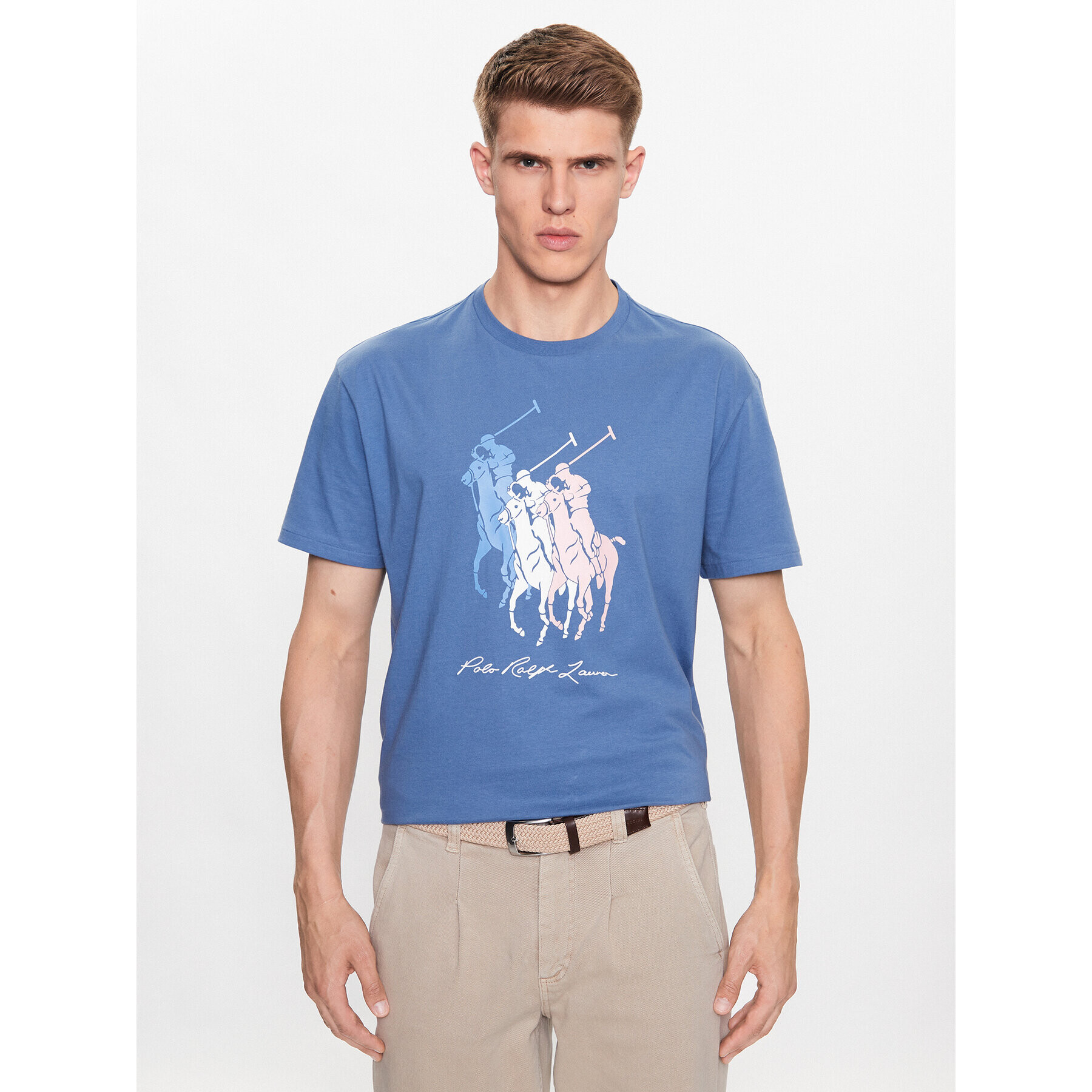 Polo Ralph Lauren T-Shirt 710909588003 Modrá Classic Fit - Pepit.cz