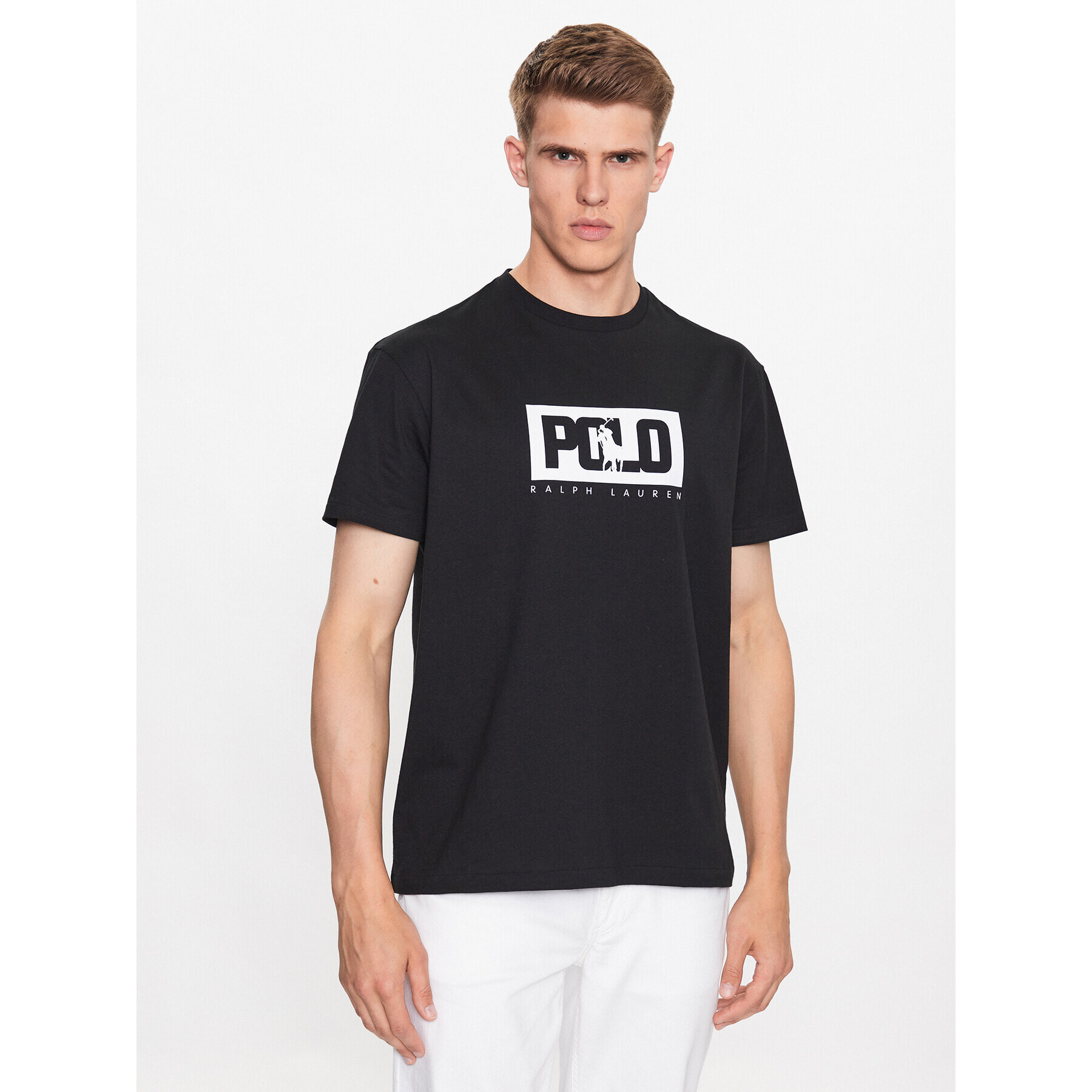 Polo Ralph Lauren T-Shirt 710909594006 Černá Regular Fit - Pepit.cz