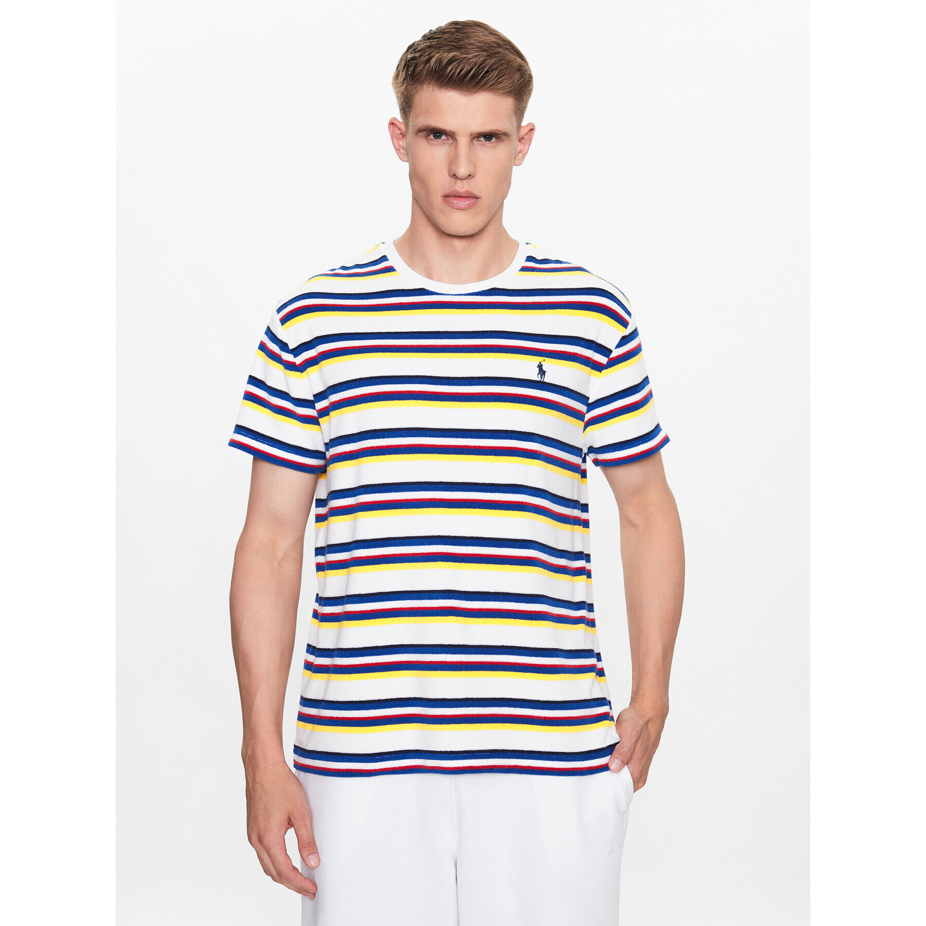 Polo Ralph Lauren T-Shirt 710909666001 Bílá Regular Fit - Pepit.cz