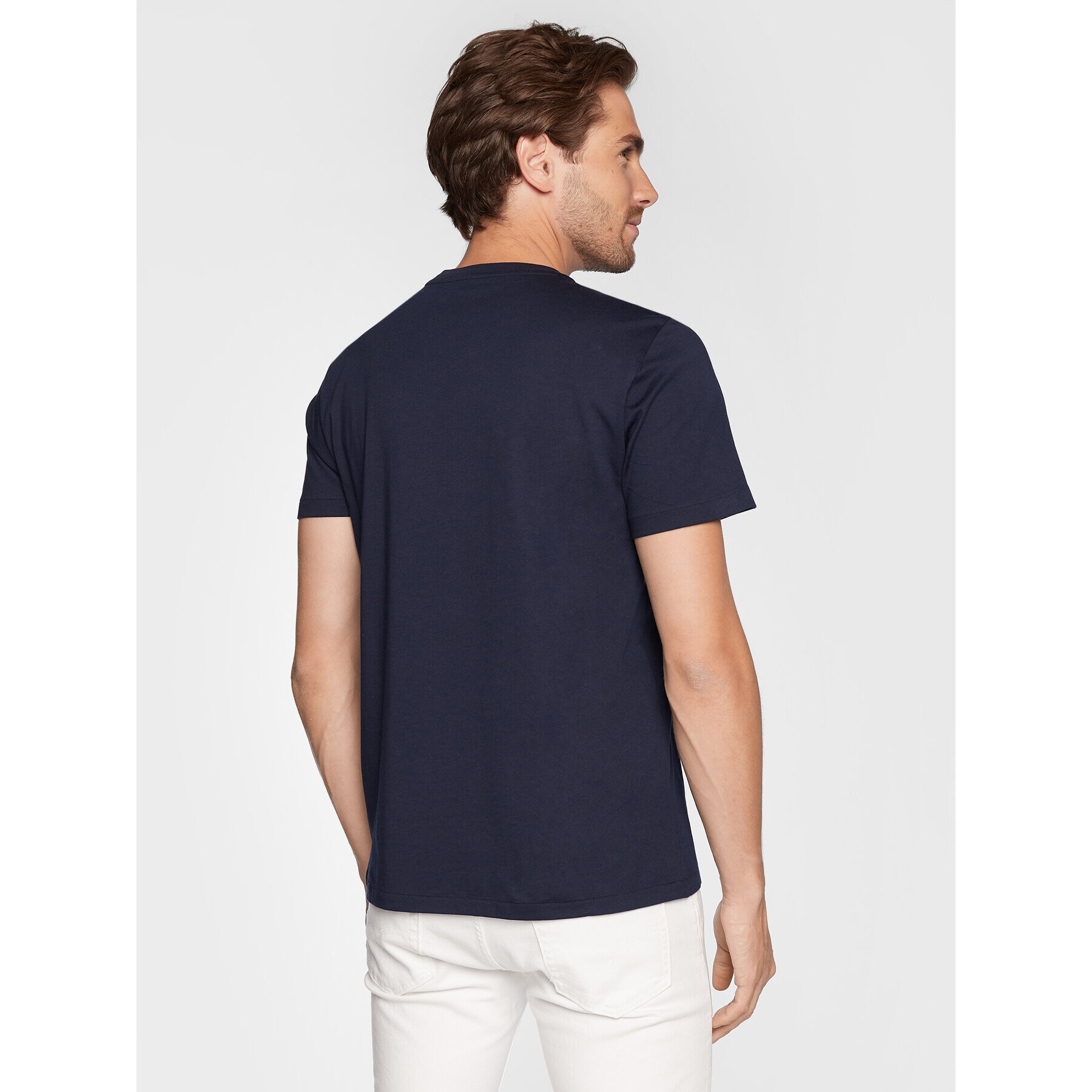 Polo Ralph Lauren T-Shirt 714862615003 Tmavomodrá Slim Fit - Pepit.cz