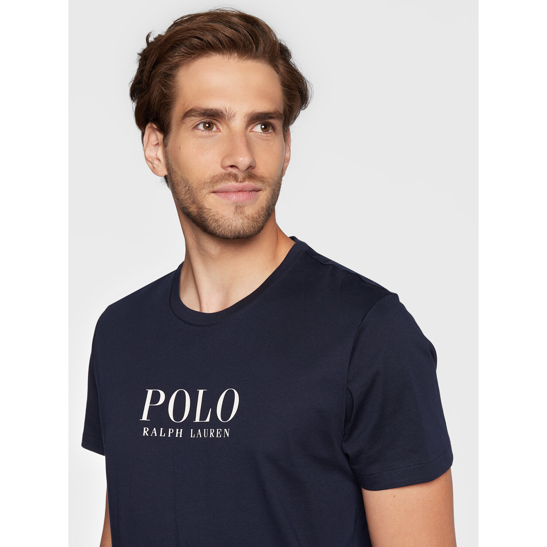 Polo Ralph Lauren T-Shirt 714862615003 Tmavomodrá Slim Fit - Pepit.cz