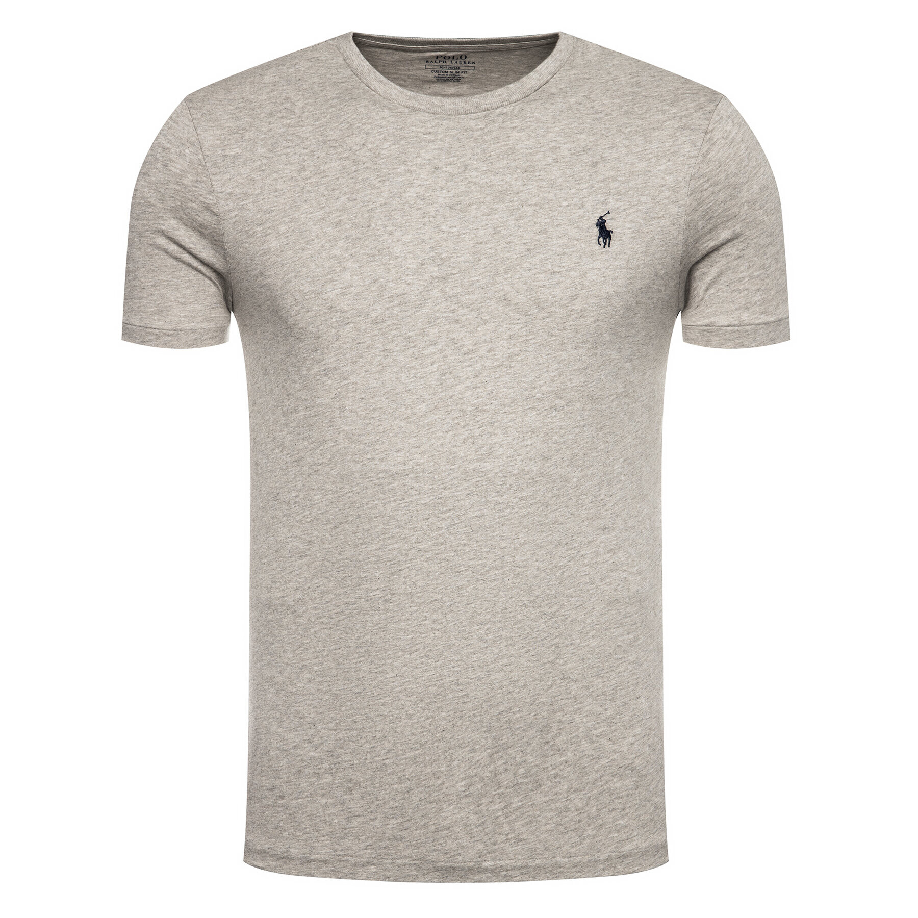 Polo Ralph Lauren T-Shirt Bsr 710680785 Šedá Custom Slim Fit - Pepit.cz