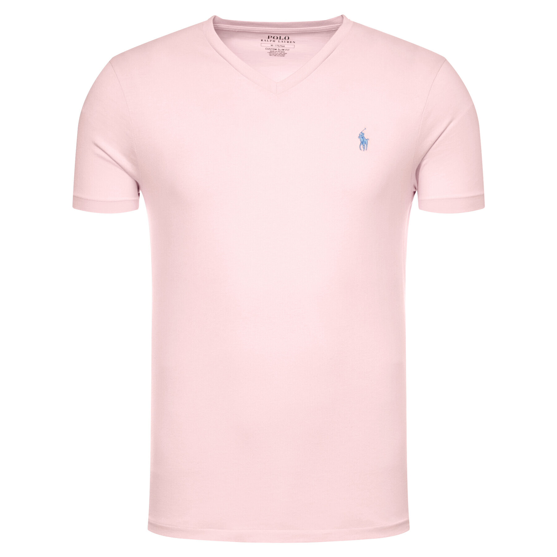 Polo Ralph Lauren T-Shirt Classics 710671453107 Růžová Slim Fit - Pepit.cz