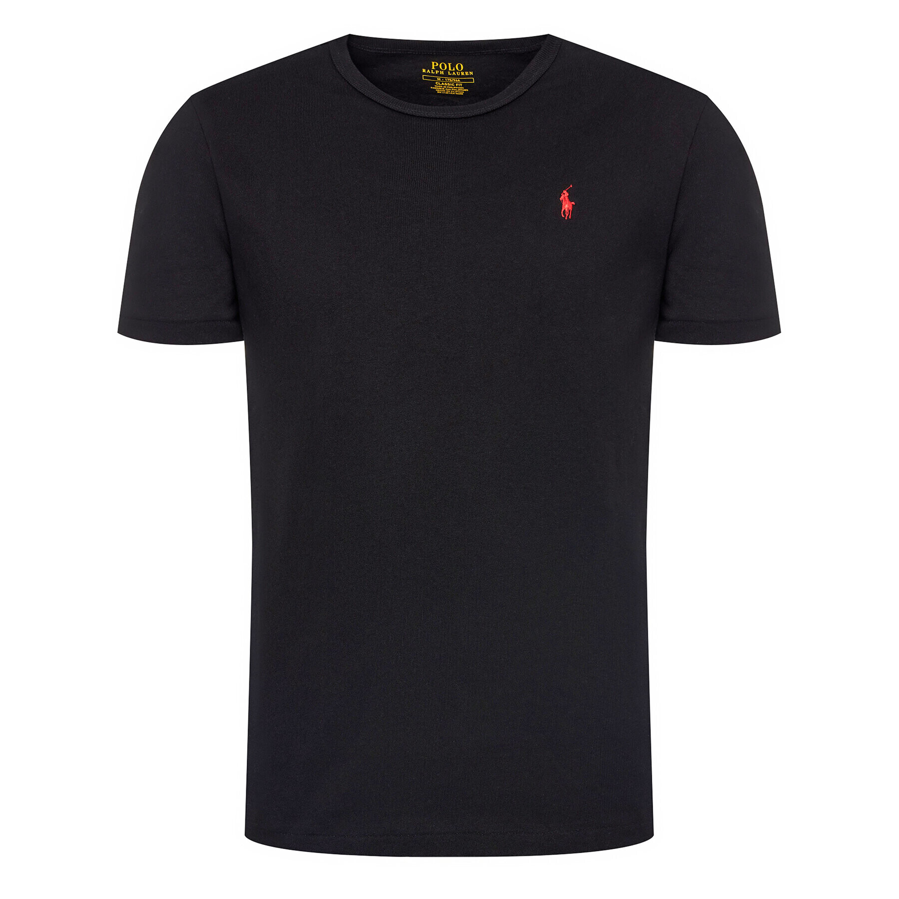 Polo Ralph Lauren T-Shirt Classics 710811284001 Černá Regular Fit - Pepit.cz