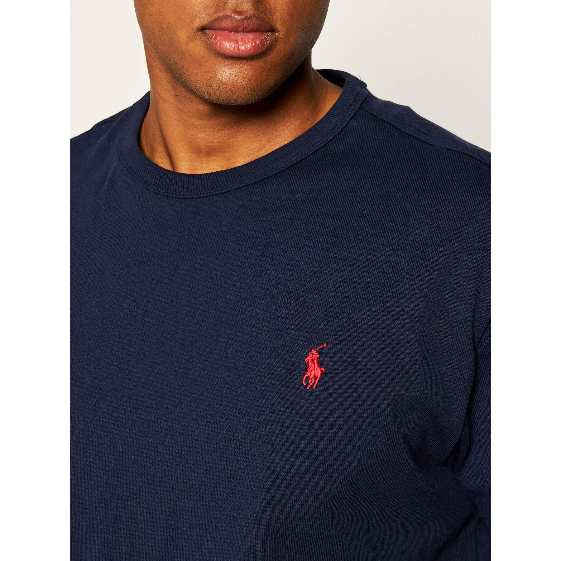 Polo Ralph Lauren T-Shirt Classics 710811284003 Tmavomodrá Regular Fit - Pepit.cz