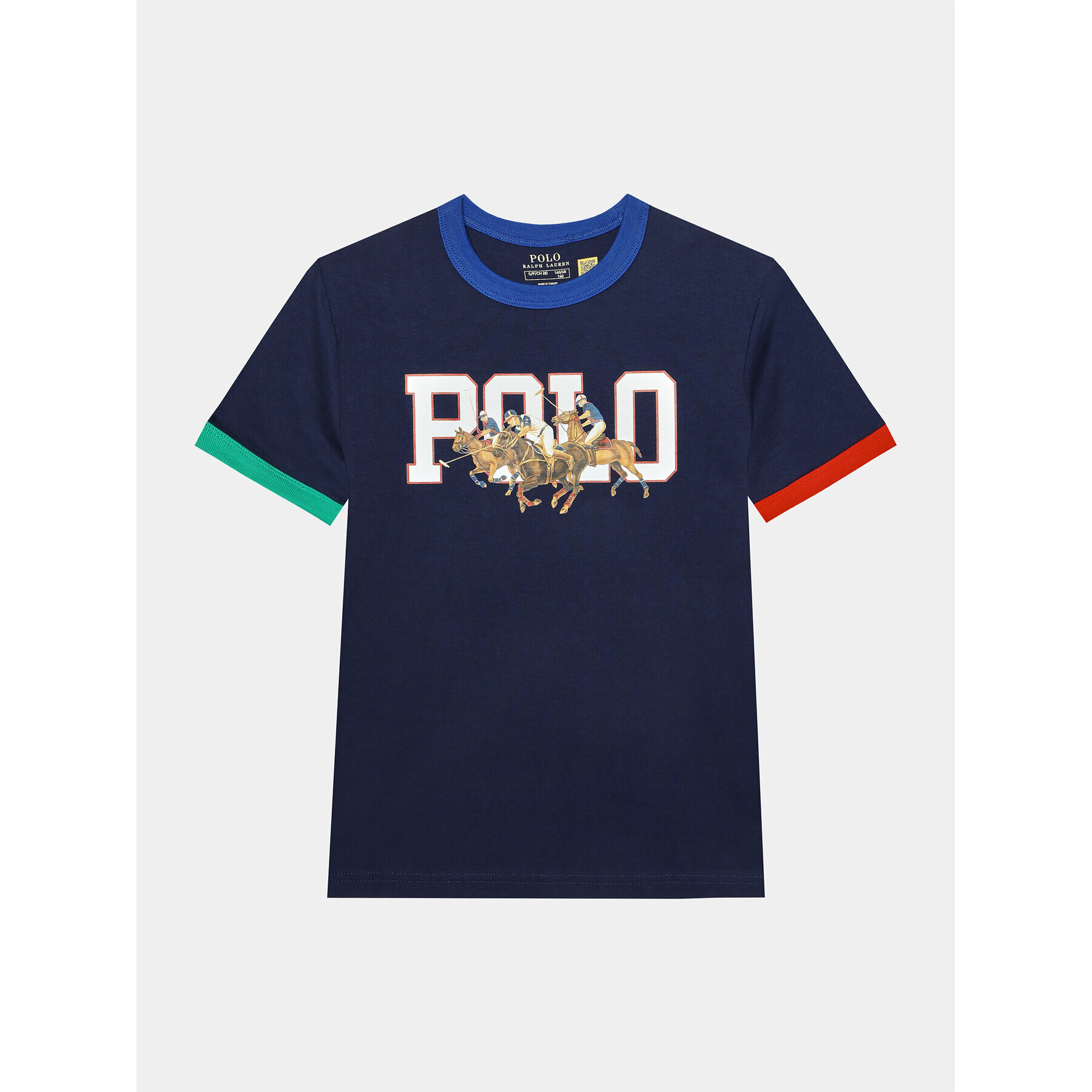 Polo Ralph Lauren T-Shirt Ringr Mod 323919588002 Tmavomodrá Regular Fit - Pepit.cz