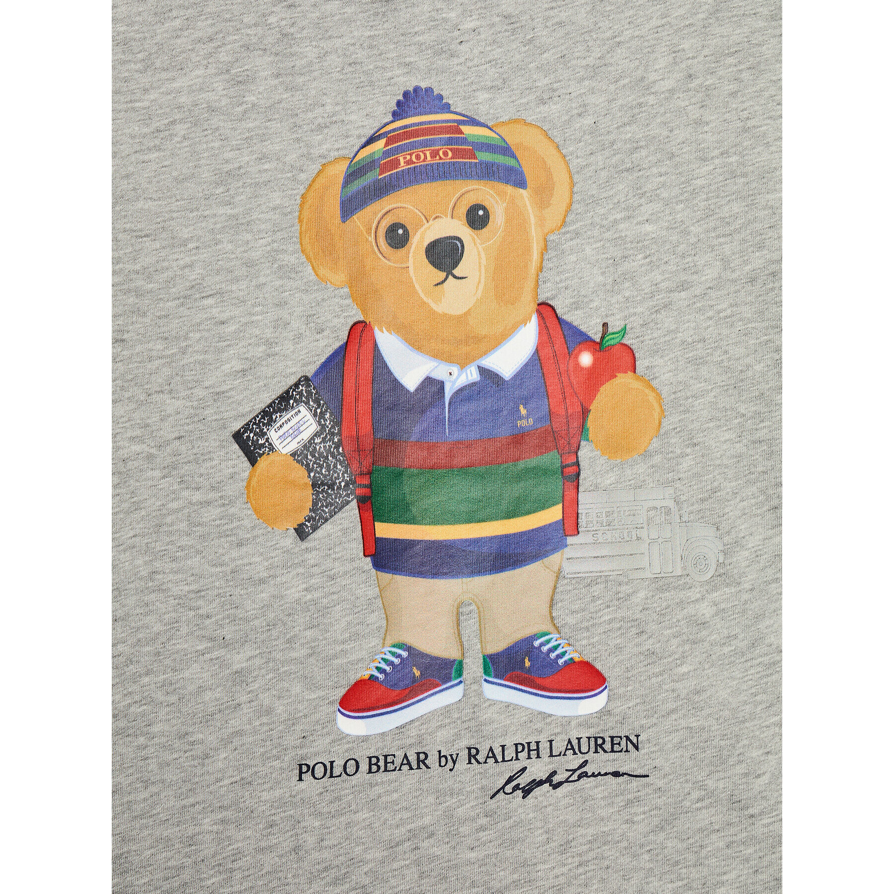 Polo Ralph Lauren T-Shirt Sscn 323867158130 Šedá Regular Fit - Pepit.cz