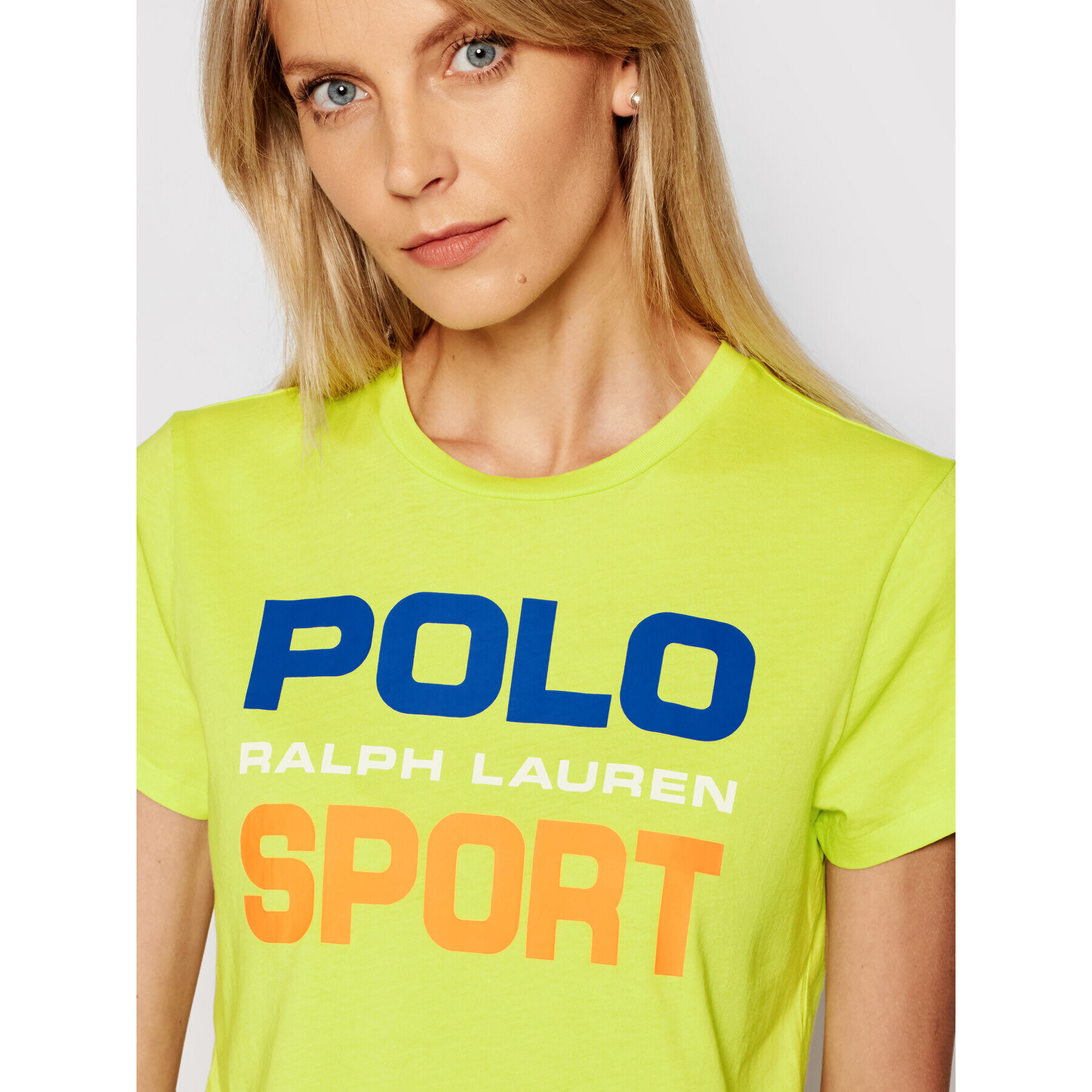 Polo Ralph Lauren T-Shirt Ssl 211838079006 Zelená Regular Fit - Pepit.cz