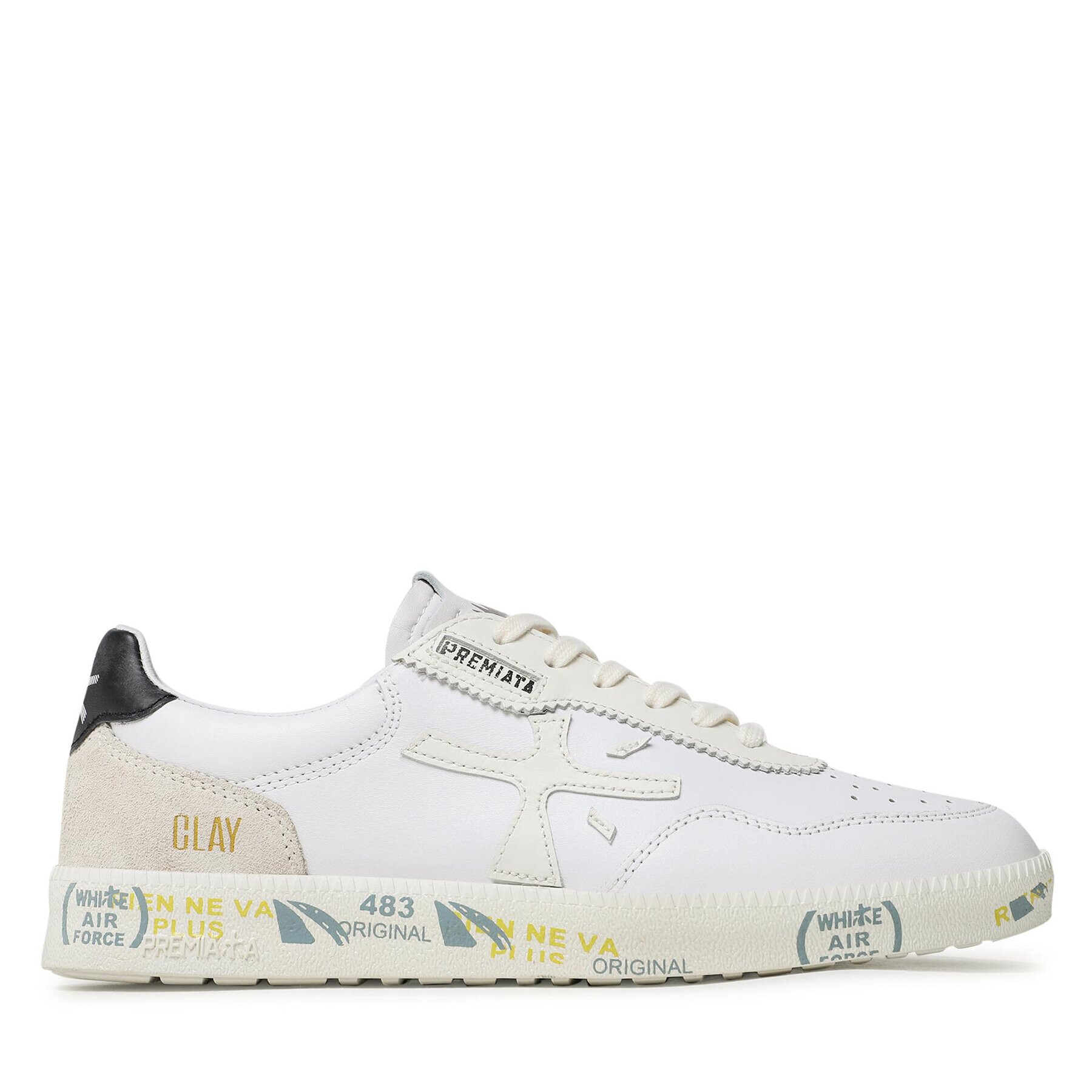 Premiata Sneakersy Clay 6351 Bílá - Pepit.cz