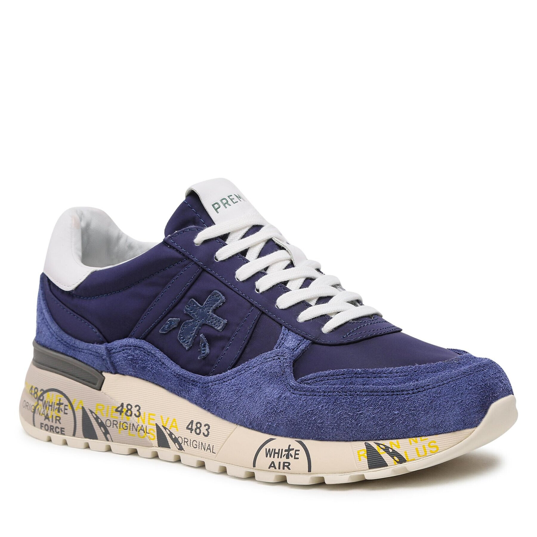 Premiata Sneakersy Landeck 6132 Tmavomodrá - Pepit.cz