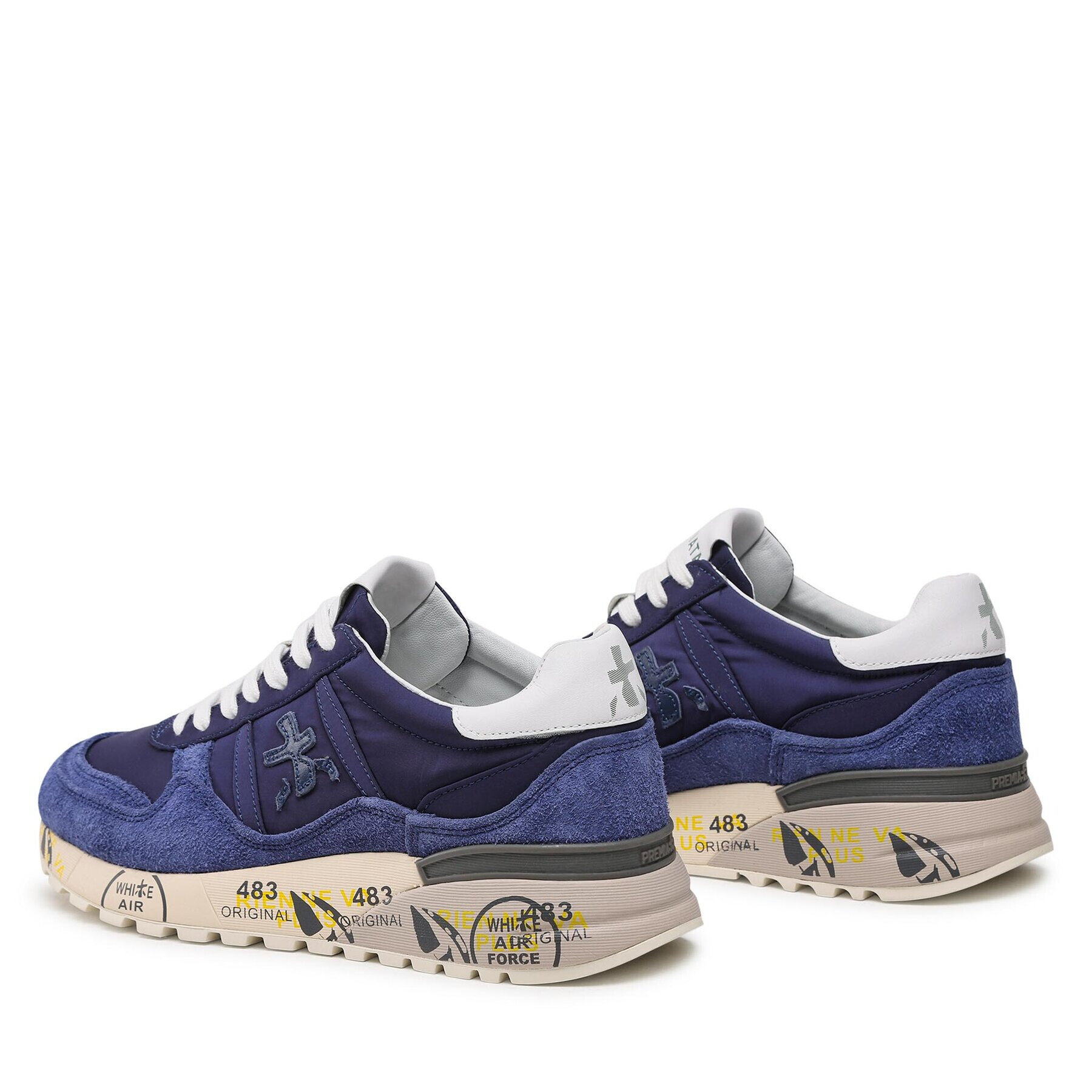 Premiata Sneakersy Landeck 6132 Tmavomodrá - Pepit.cz