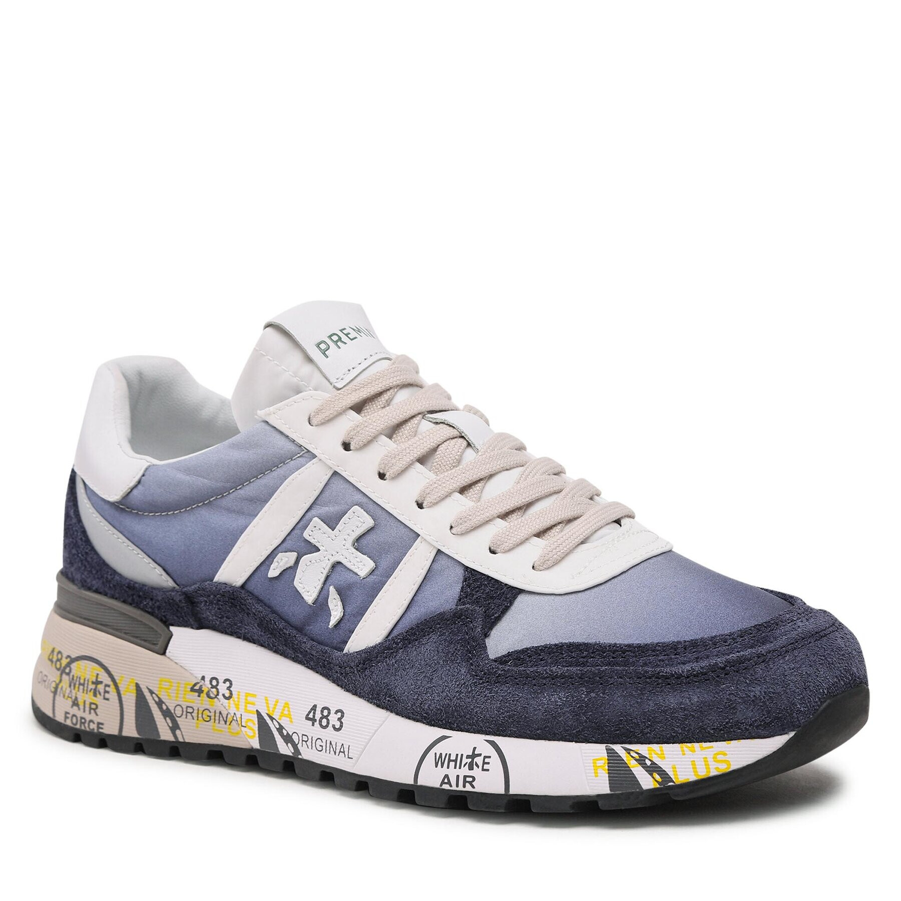 Premiata Sneakersy Landeck 6134 Tmavomodrá - Pepit.cz