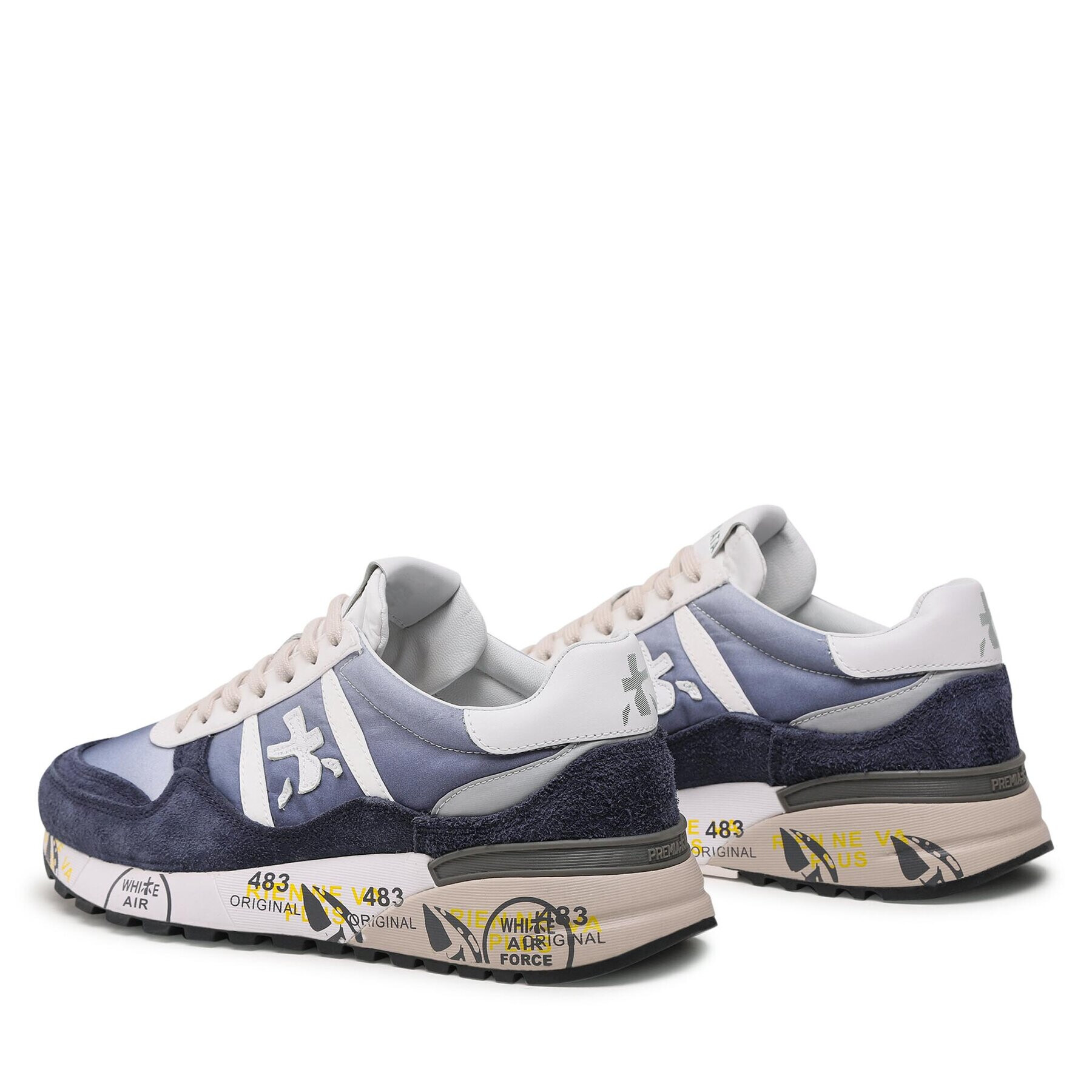 Premiata Sneakersy Landeck 6134 Tmavomodrá - Pepit.cz