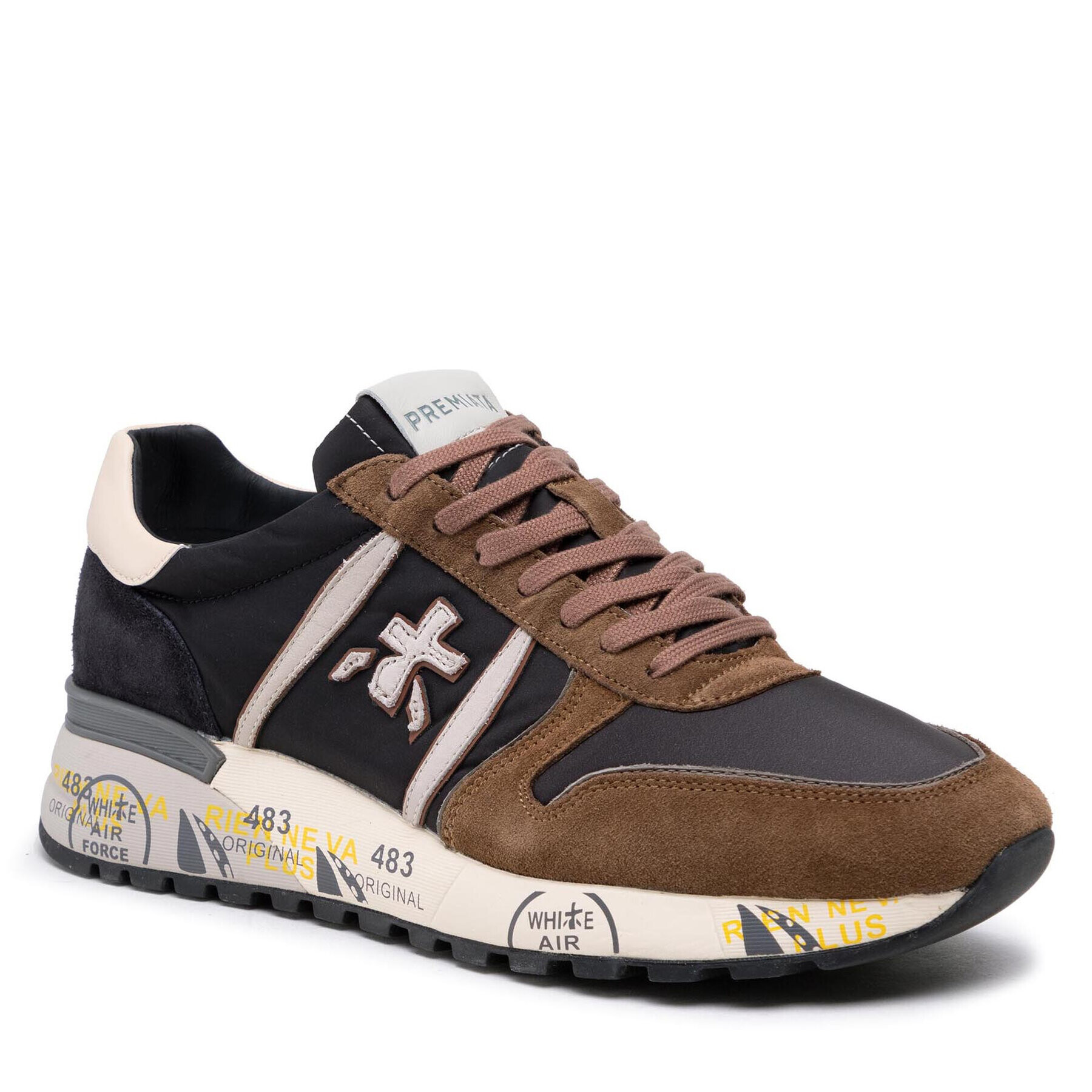 Premiata Sneakersy Lander 5361 Černá - Pepit.cz