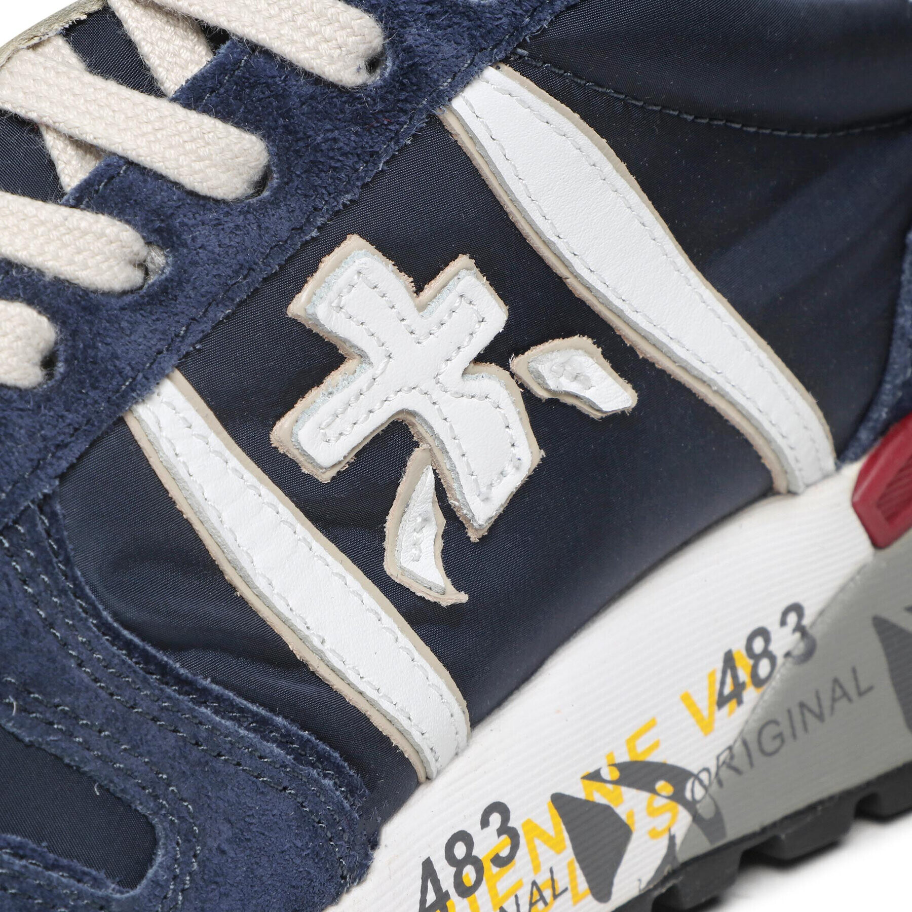 Premiata Sneakersy Lander 5675 Tmavomodrá - Pepit.cz