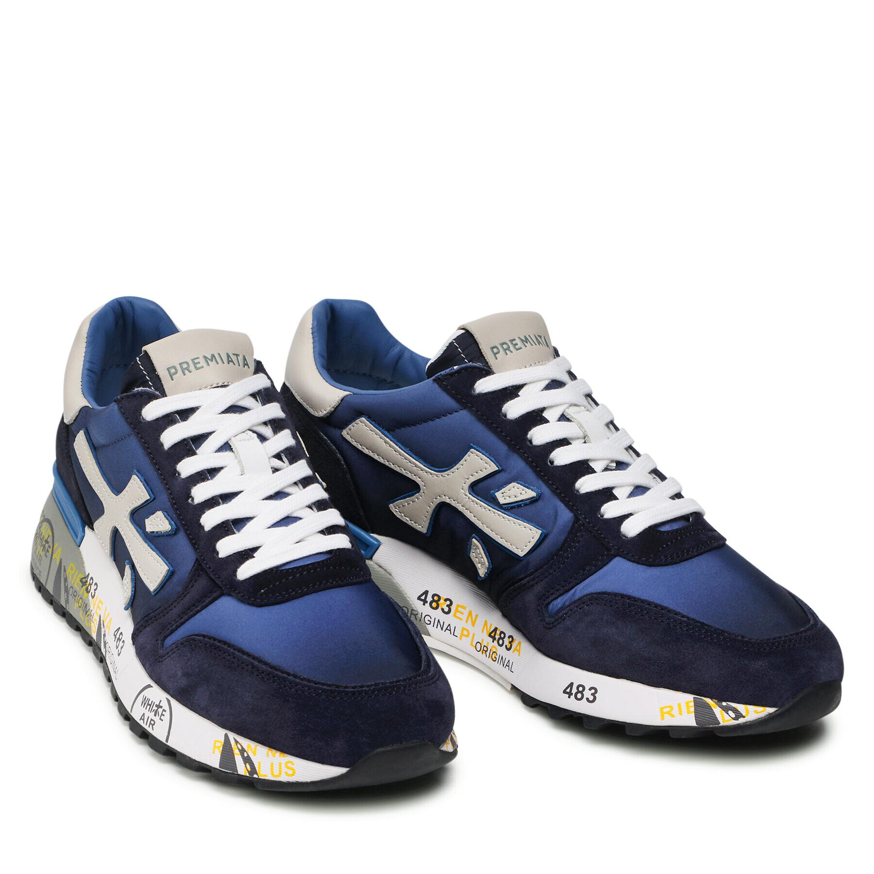 Premiata Sneakersy Mick 5692 Tmavomodrá - Pepit.cz