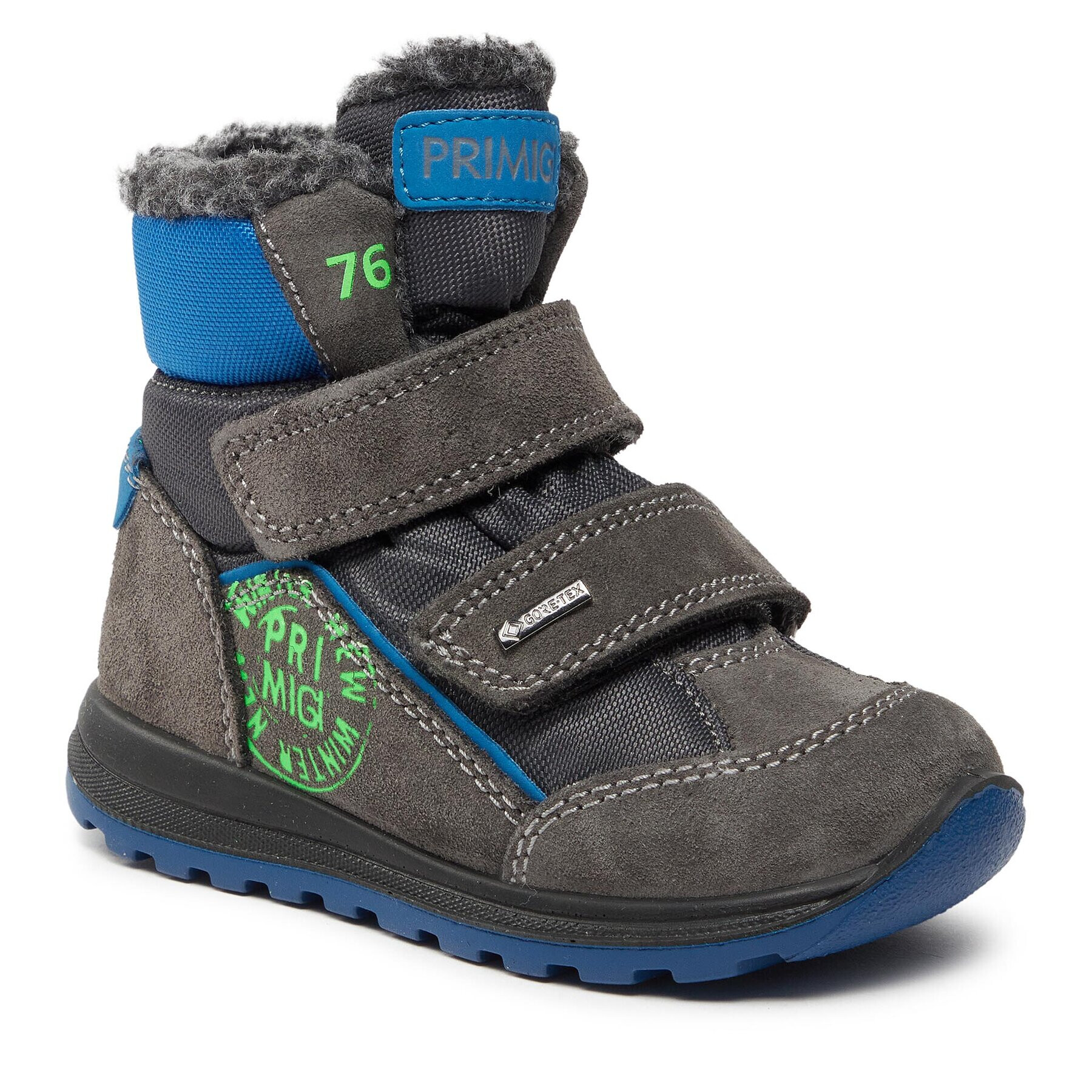 Primigi Kozačky GORE-TEX 4854055 S Šedá - Pepit.cz