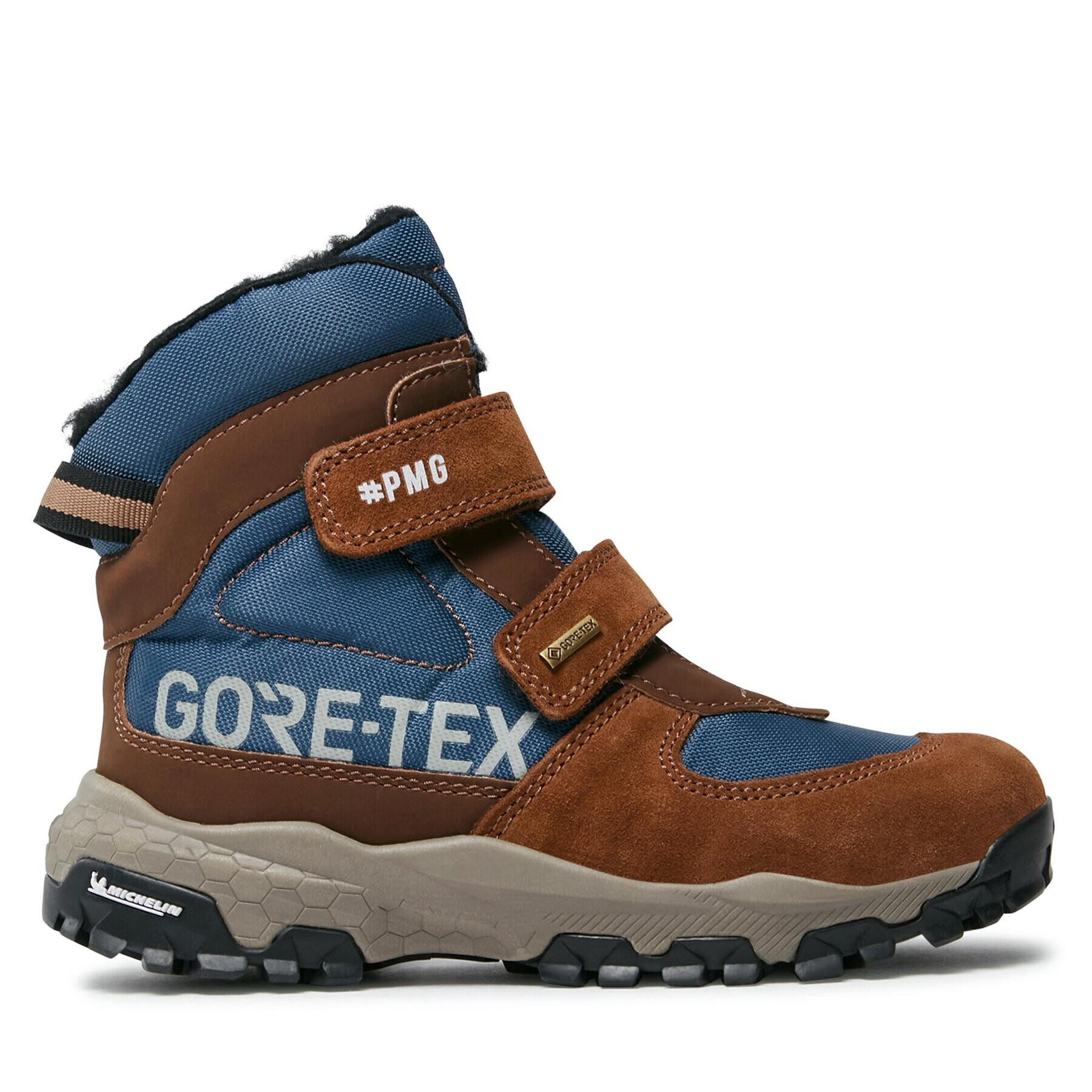 Primigi Kozačky GORE-TEX 4924111 S Hnědá - Pepit.cz