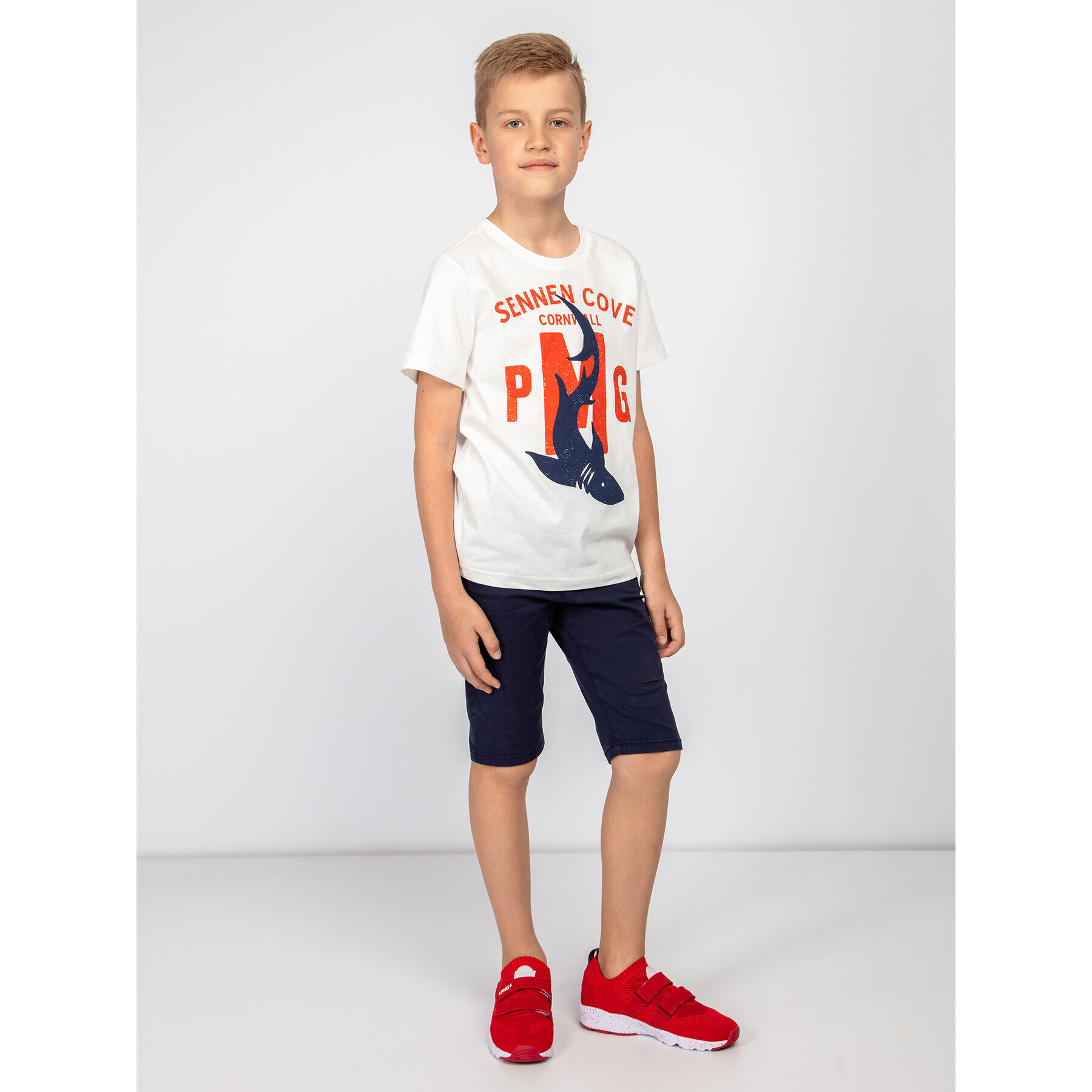 Primigi T-Shirt Jersey 43222024 Bílá Regular Fit - Pepit.cz