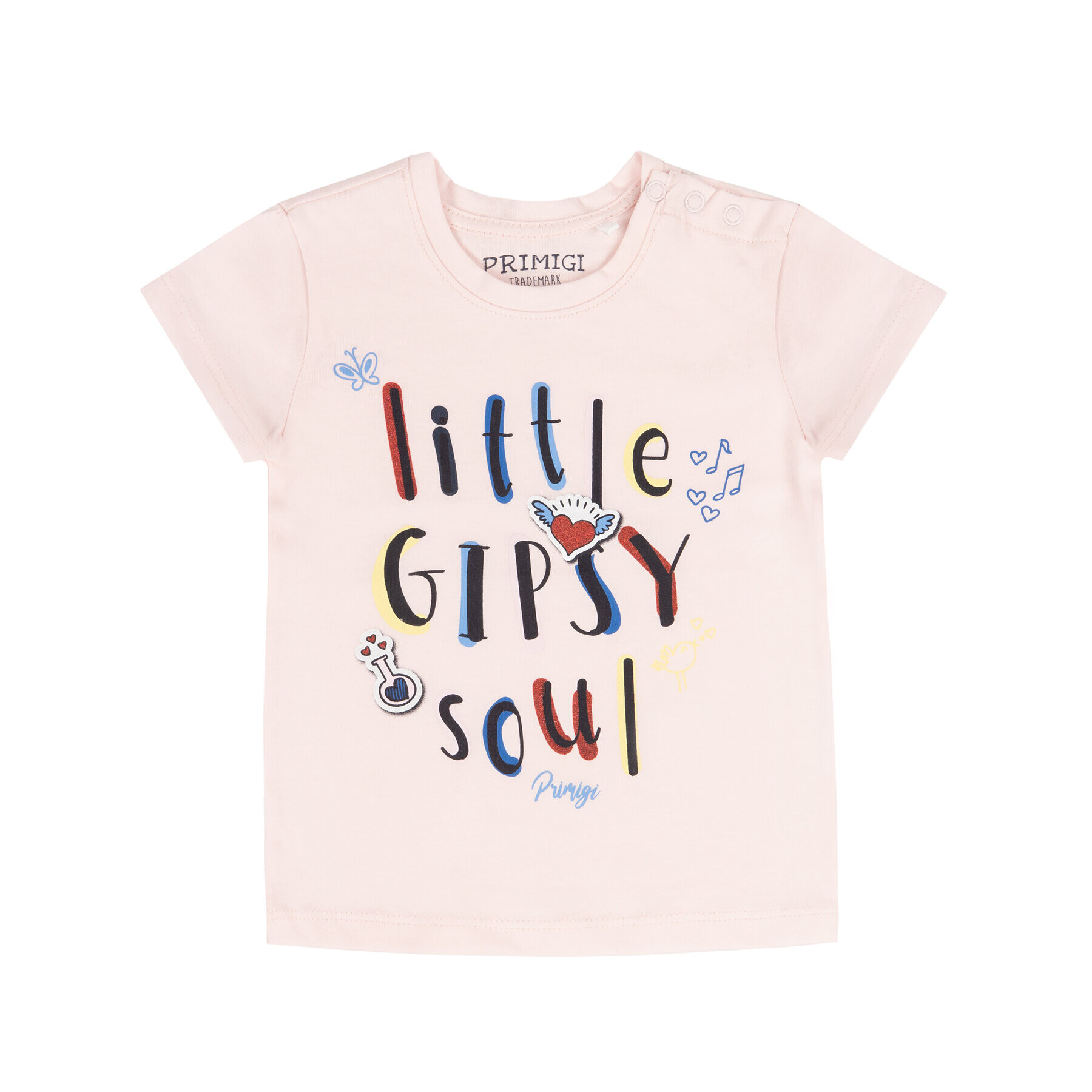 Primigi T-Shirt Little Gipsy Soul 43221532 Růžová Regular Fit - Pepit.cz