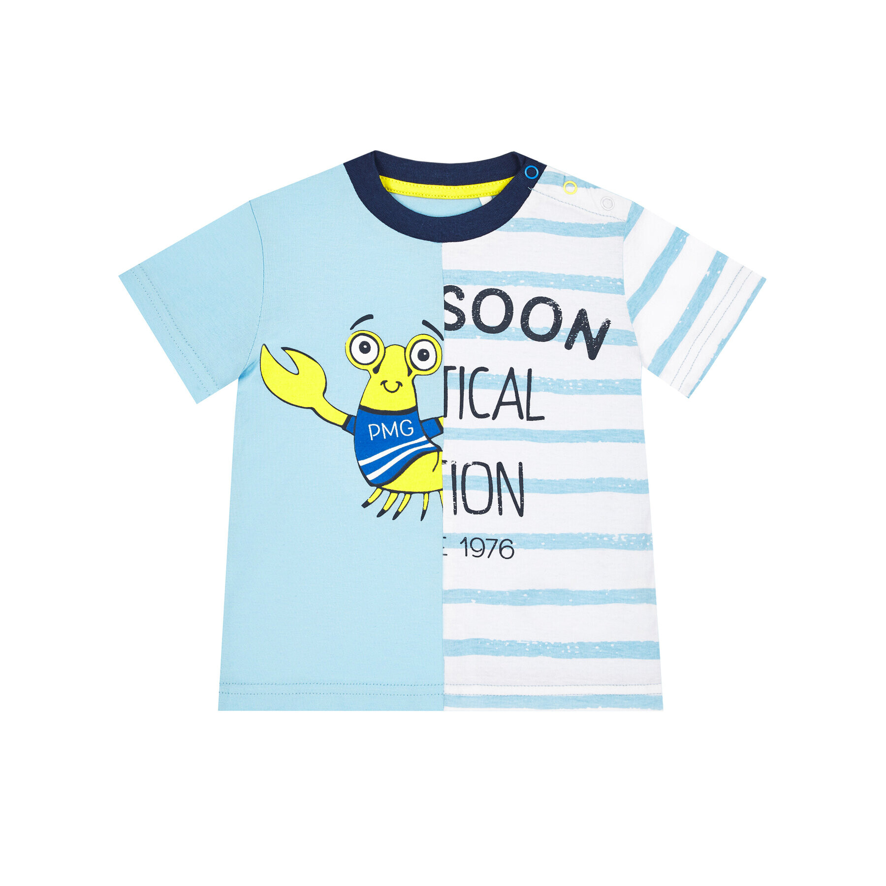 Primigi T-Shirt Sea Friends 45221041 Modrá Regular Fit - Pepit.cz