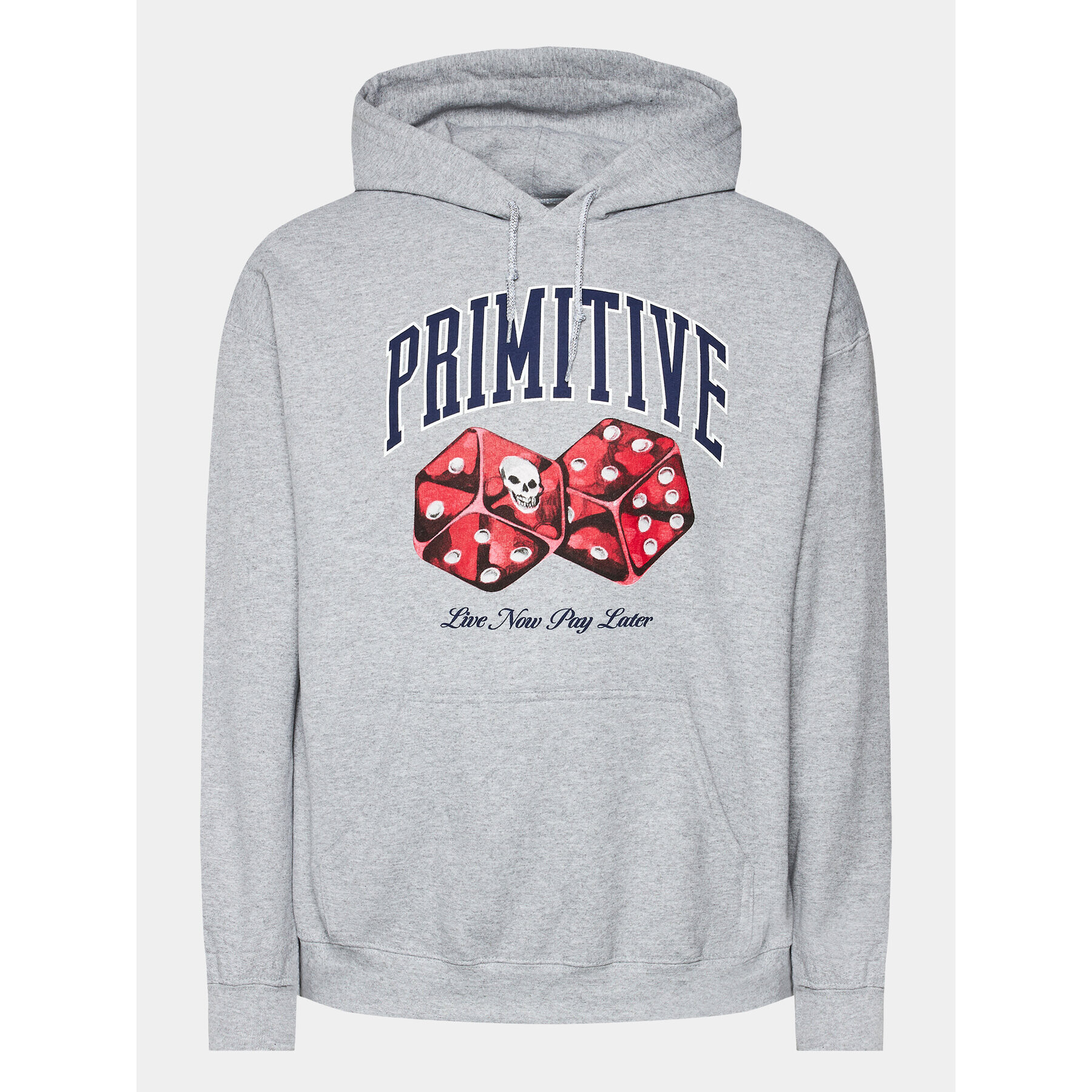 Primitive Mikina Payday PAPFA2310 Šedá Regular Fit - Pepit.cz