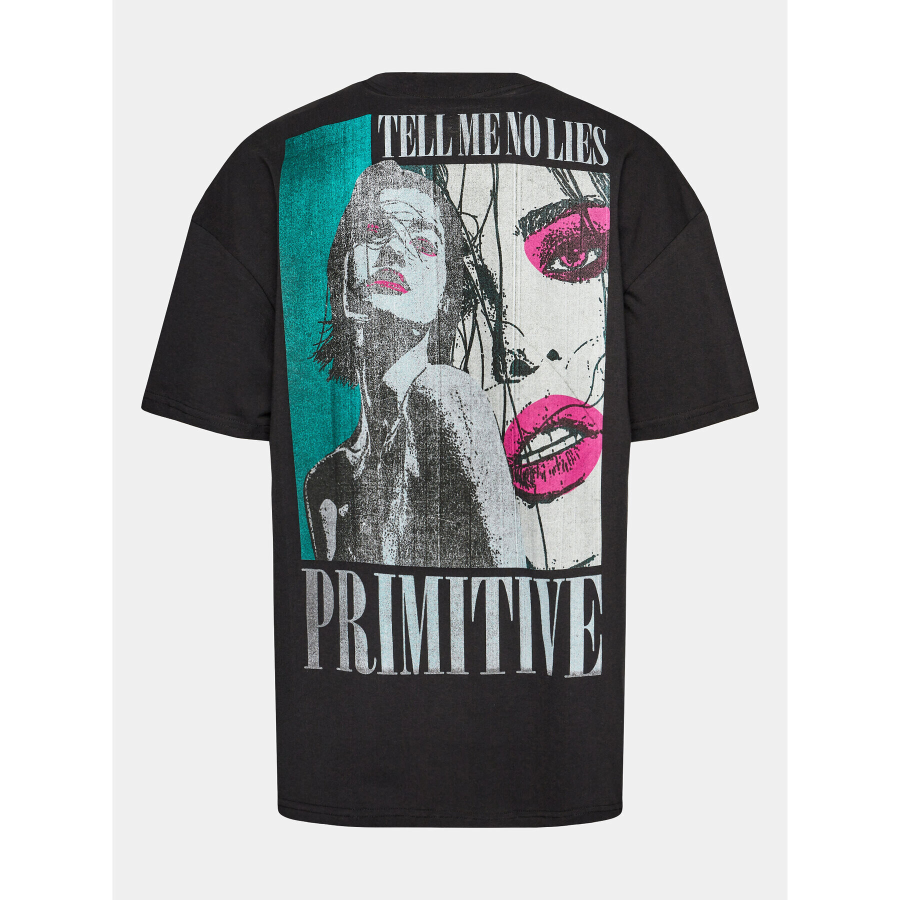 Primitive T-Shirt Disclosure Hw PA323356 Černá Regular Fit - Pepit.cz