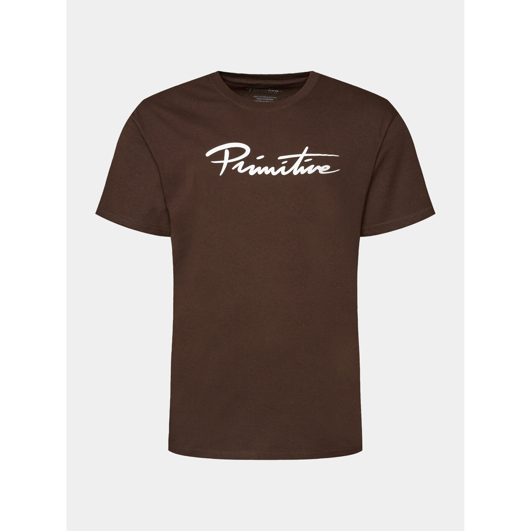 Primitive T-Shirt Nuevo PAPFA2309 Hnědá Regular Fit - Pepit.cz