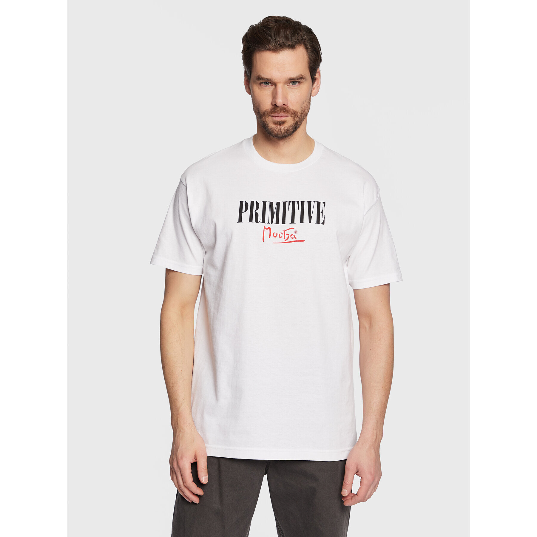 Primitive T-Shirt P12684 Bílá Regular Fit - Pepit.cz