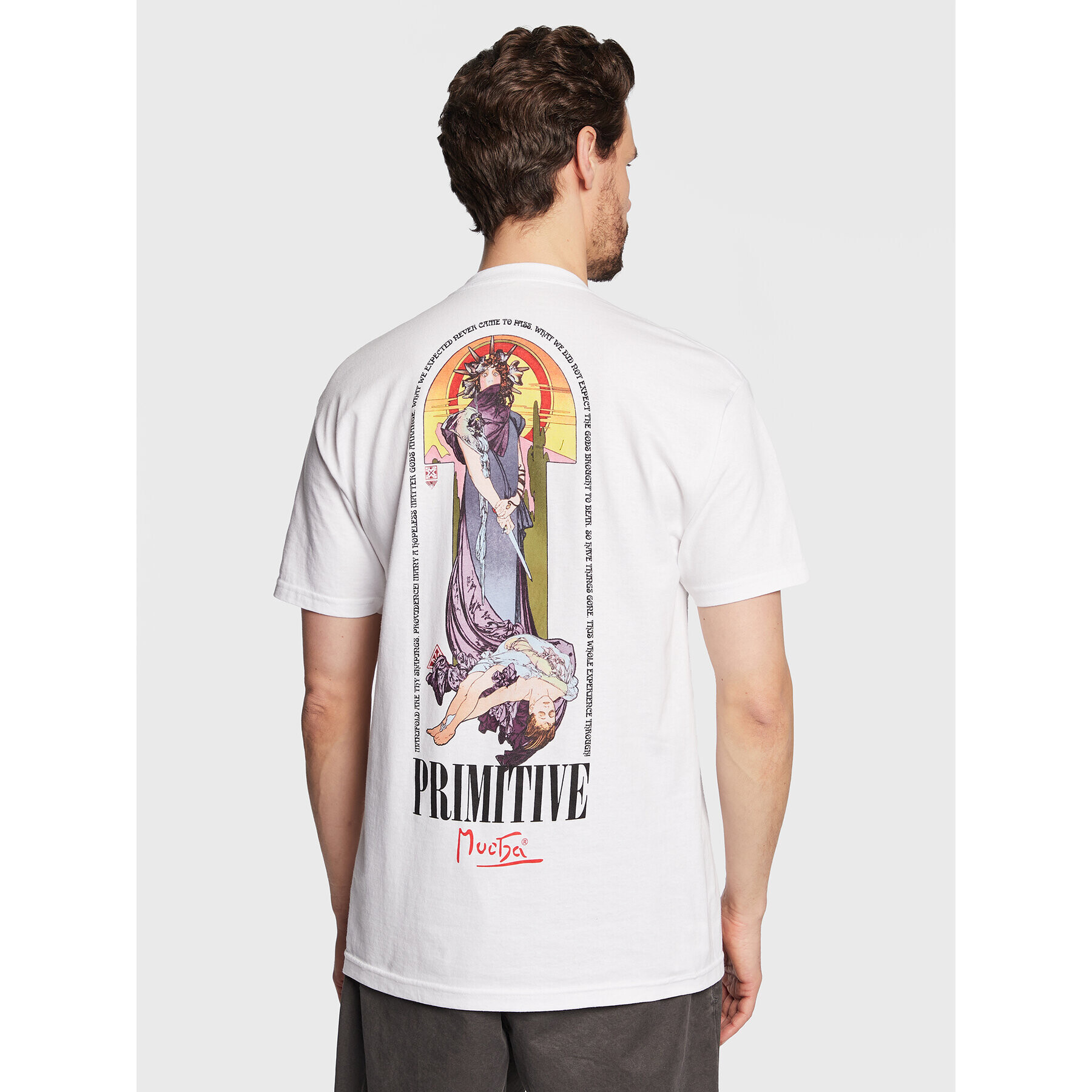 Primitive T-Shirt P12684 Bílá Regular Fit - Pepit.cz