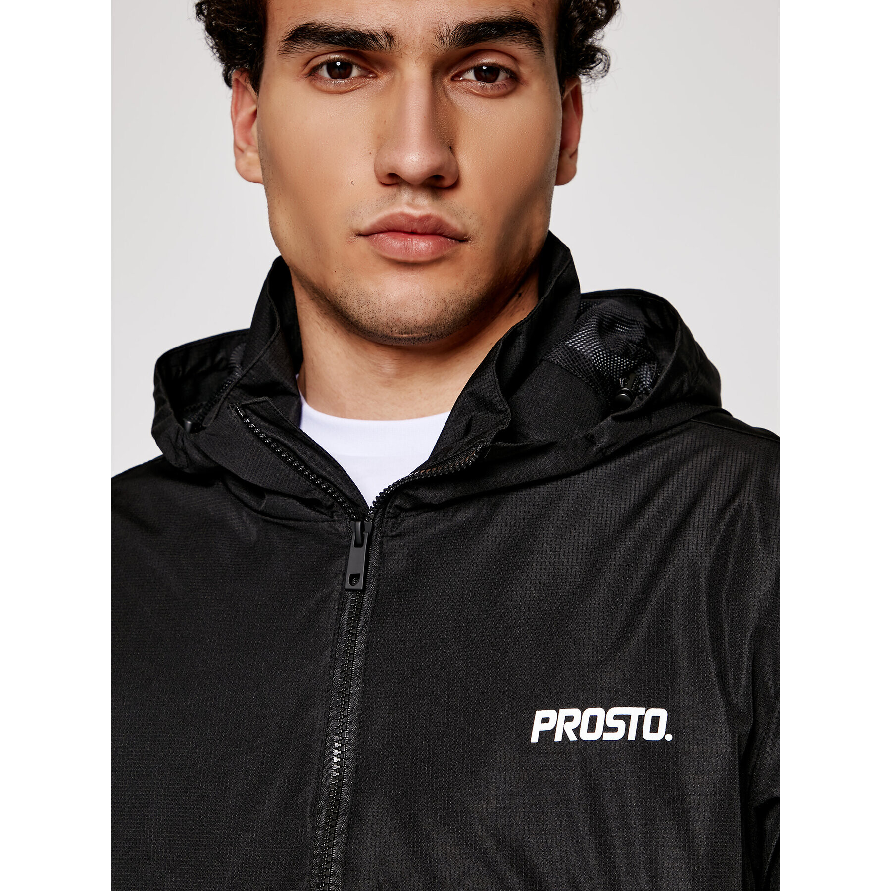 PROSTO. Bunda anorak KLASYK Inuit 1012 Černá Regular Fit - Pepit.cz