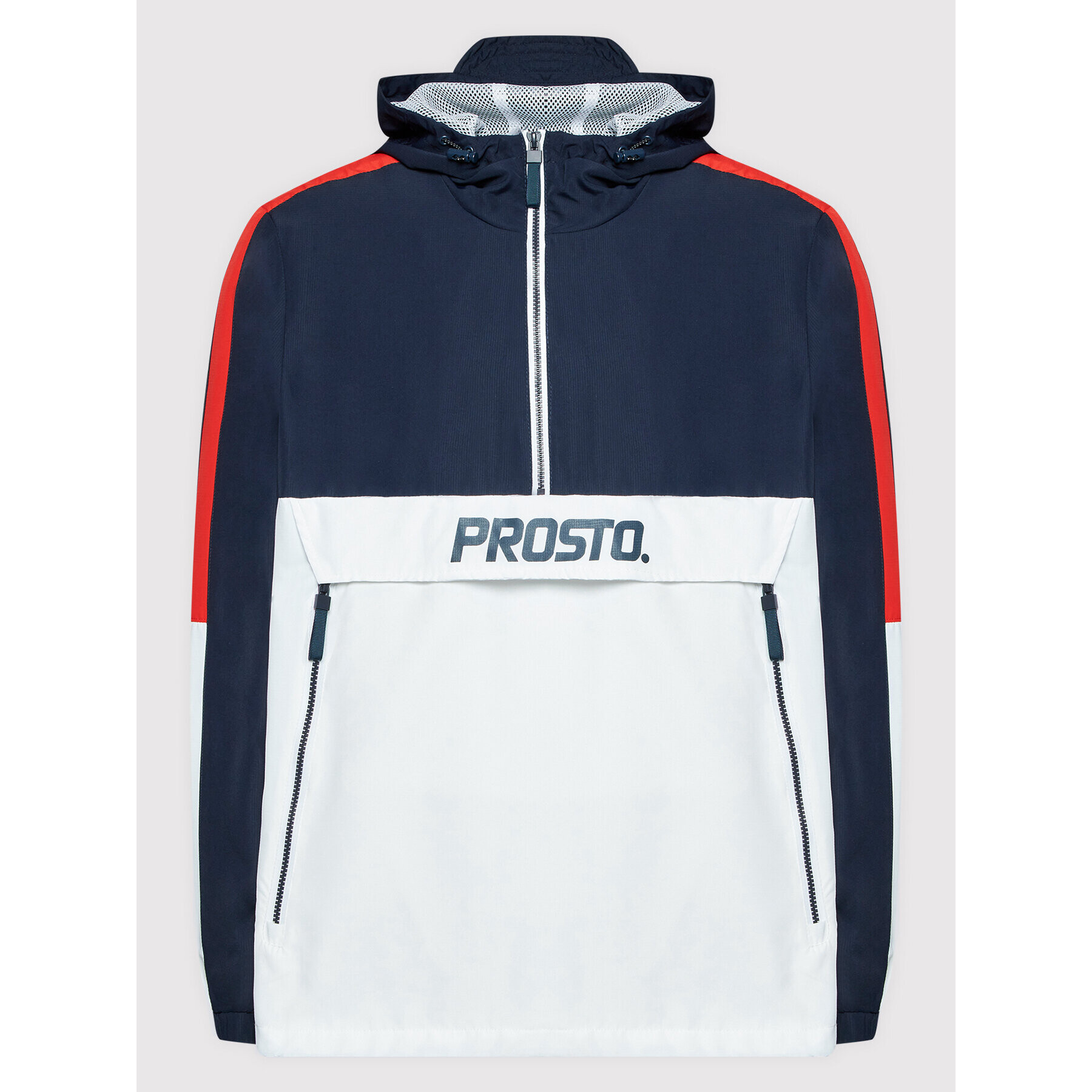 PROSTO. Bunda anorak KLASYK Inuit3 1011 Tmavomodrá Regular Fit - Pepit.cz